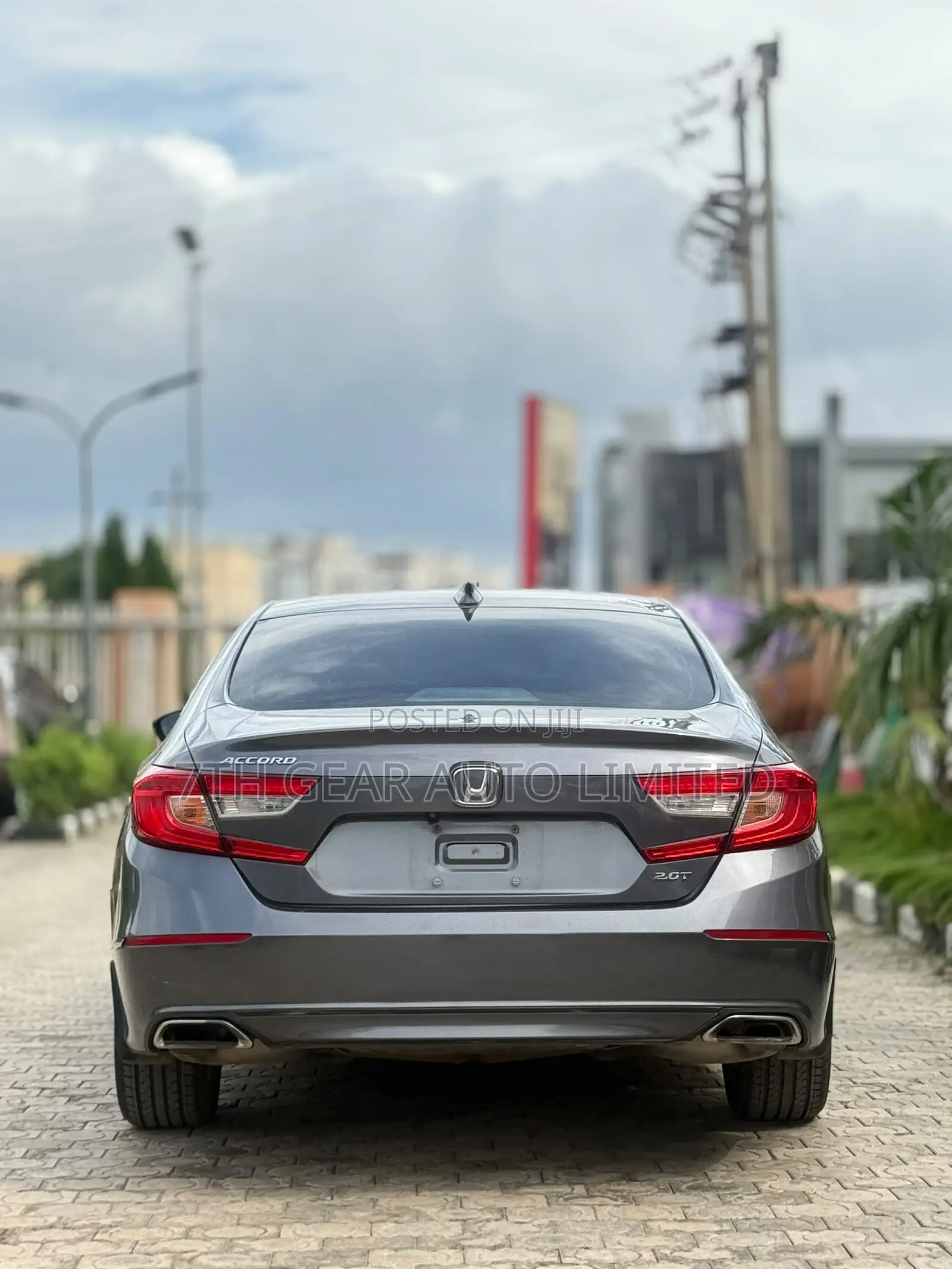 Honda Accord EX-L 2.0T 2018 Gray