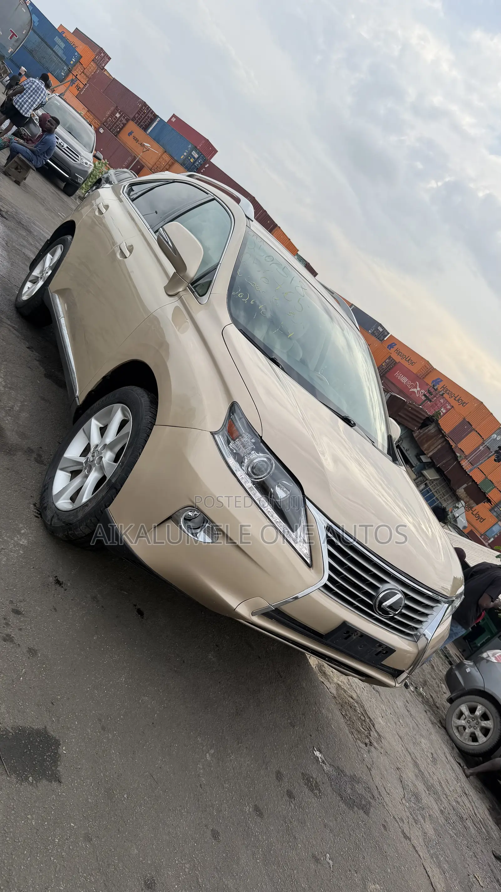 Lexus RX 350 2010 Gold