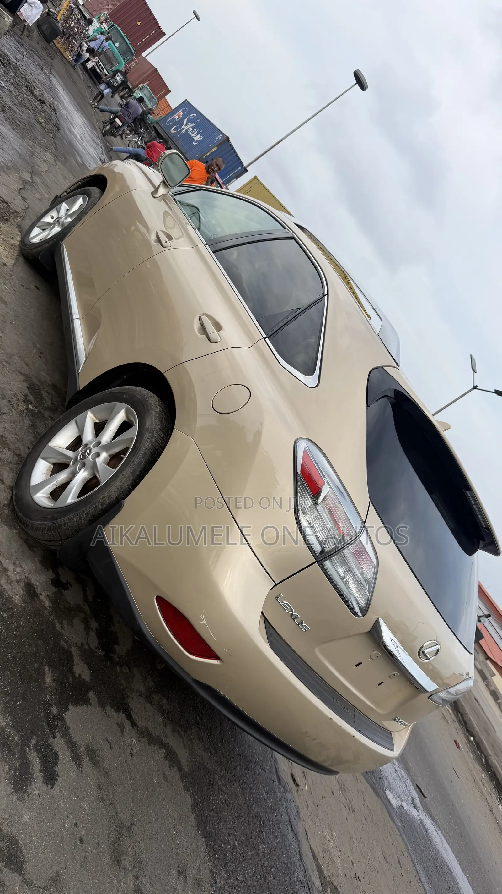 Lexus RX 350 2010 Gold