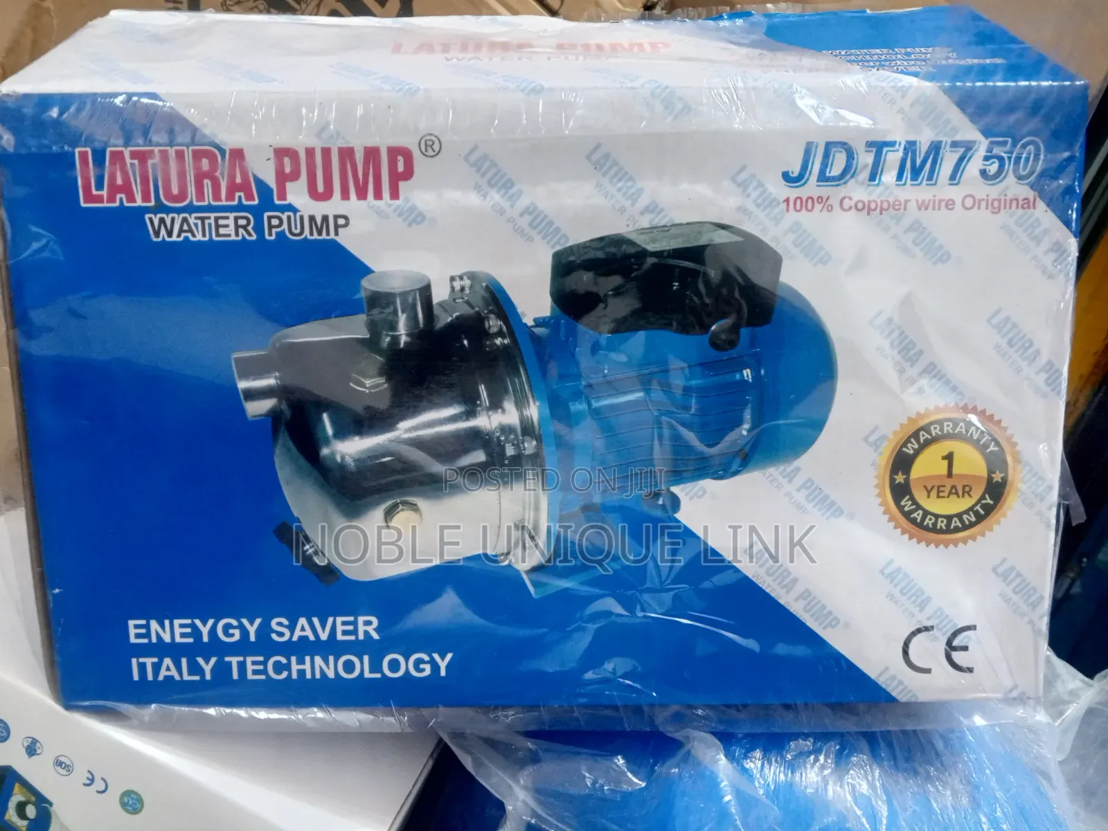 1 Horsepower Latura Stainless Surface Water Pumping Machine