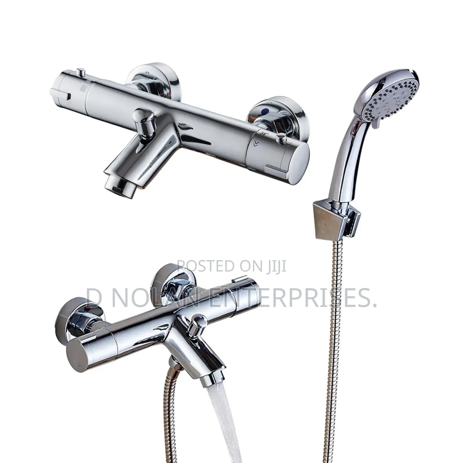 Thermostatic Bath/Shower Mixer – Premium Chrome Finish