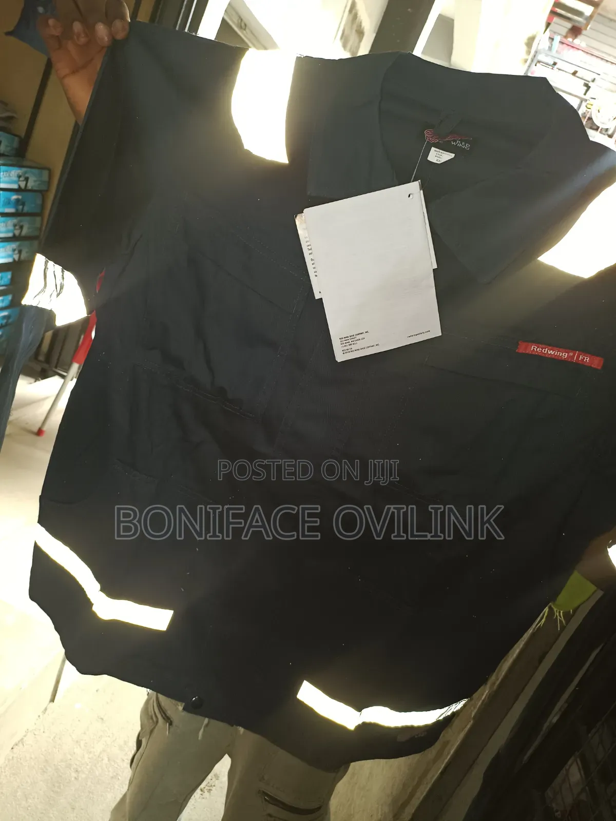 Red Wing Flame-Retardant Coverall ("Up and Down")