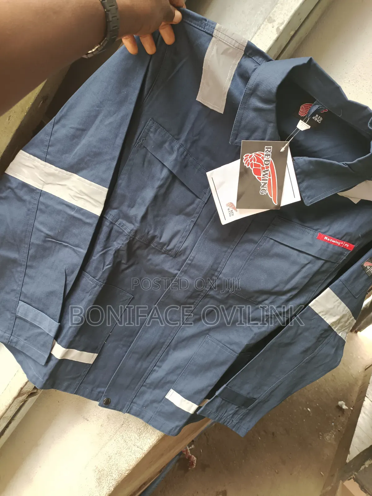 Red Wing Flame-Retardant Coverall ("Up and Down")