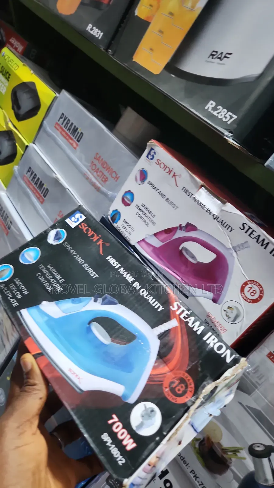 Inverter Sonik Steam Iron 700w