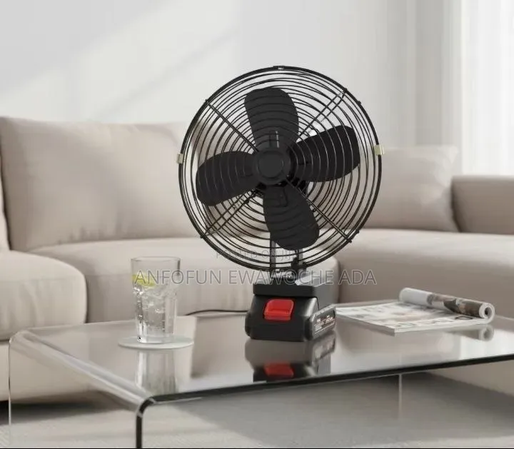 Lithium Rechargeable Iron Battery Fan (48V)