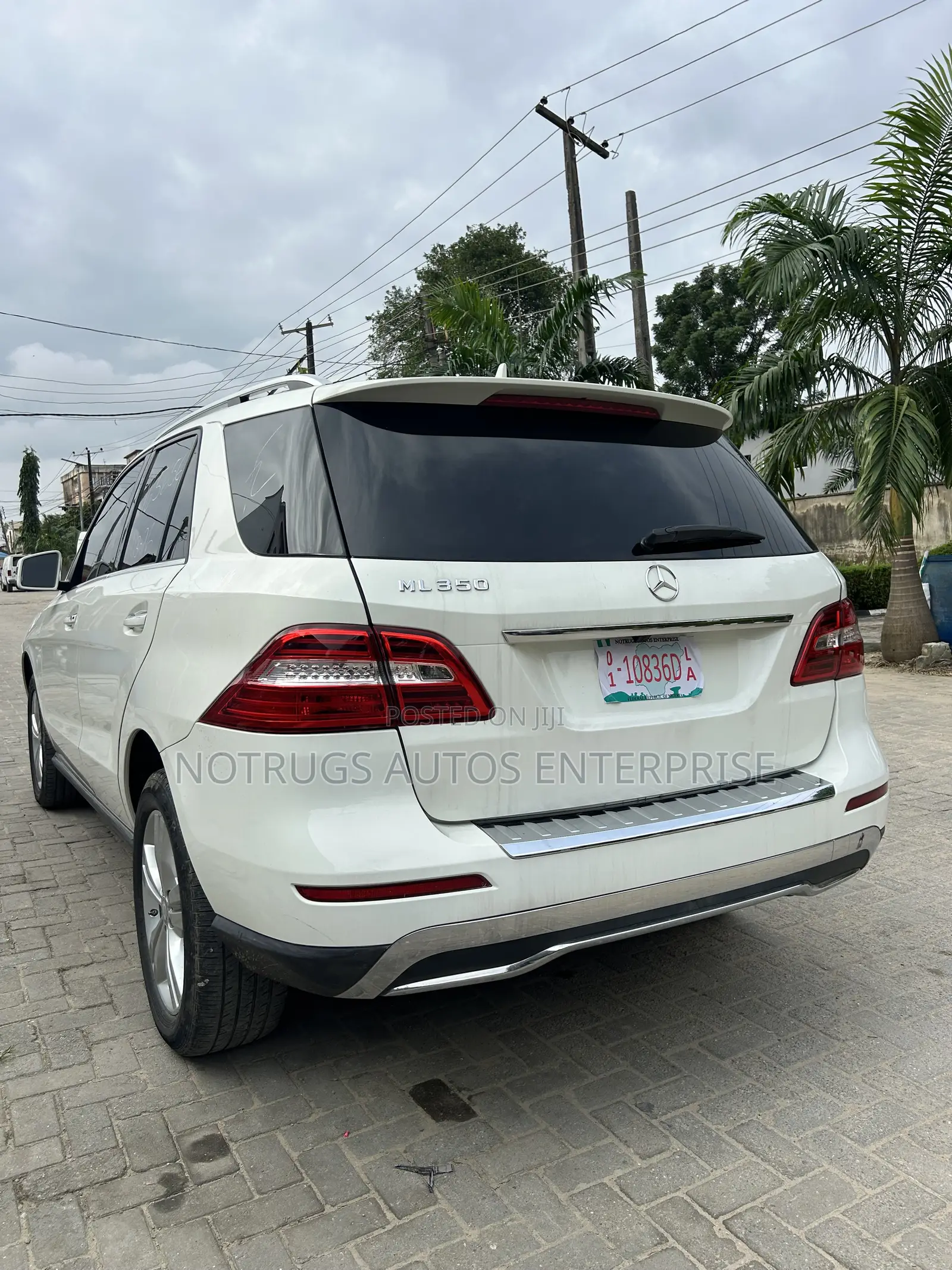 Mercedes-Benz M Class ML 350 4Matic 2013 White