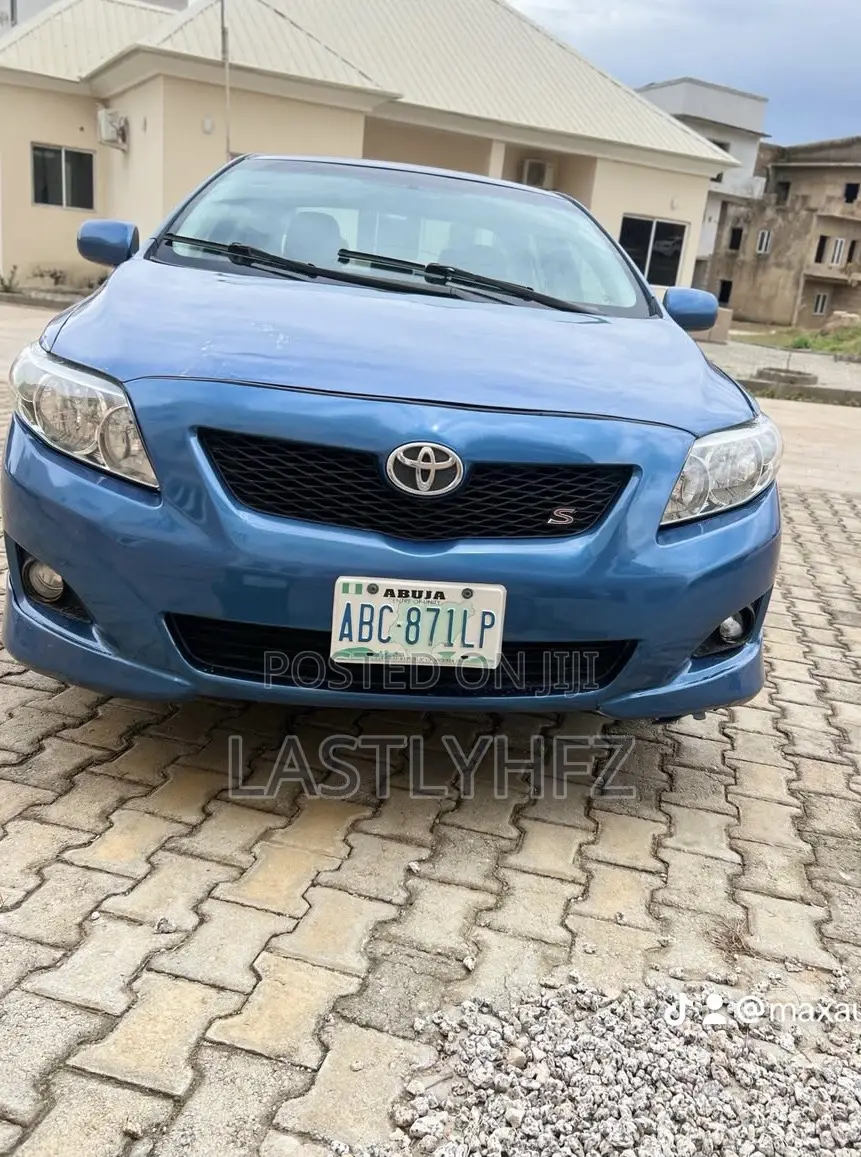 Toyota Corolla S 4dr Sedan (1.8L 4cyl 4A) 2009 Blue