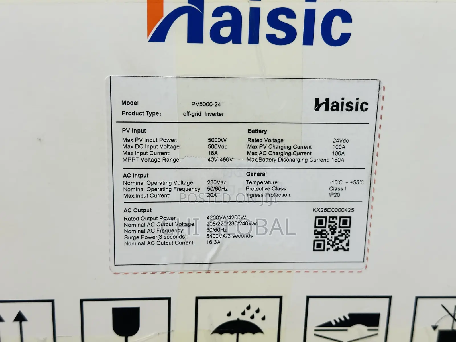 Haisic 4.2kva 24v Hybrid Inverter