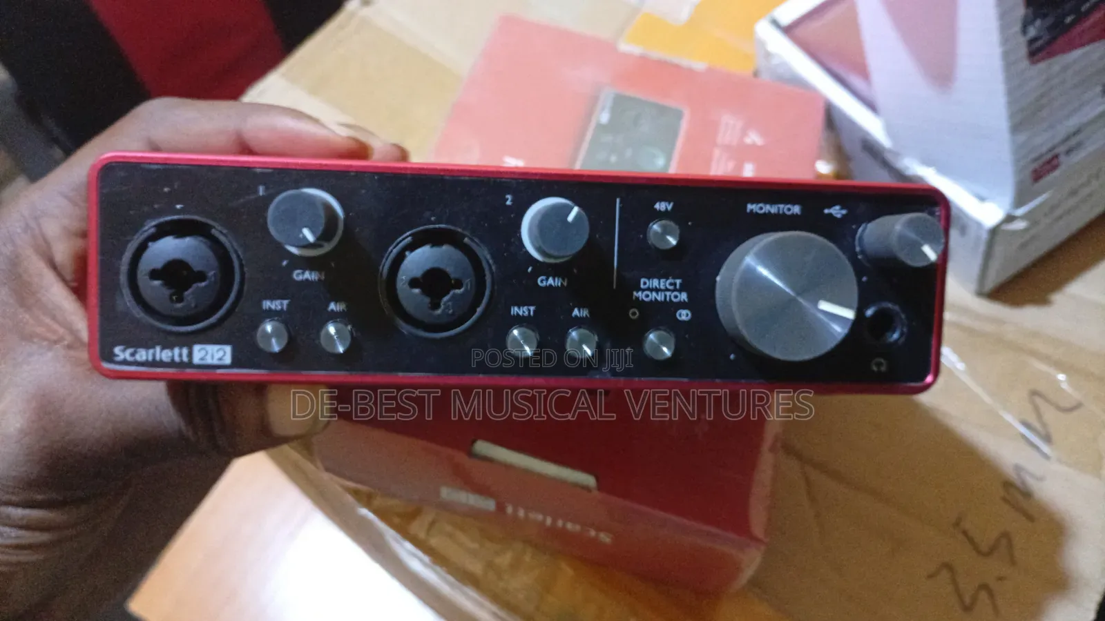 Scarlett 2i2 FOCUSRITE USB Soundcard