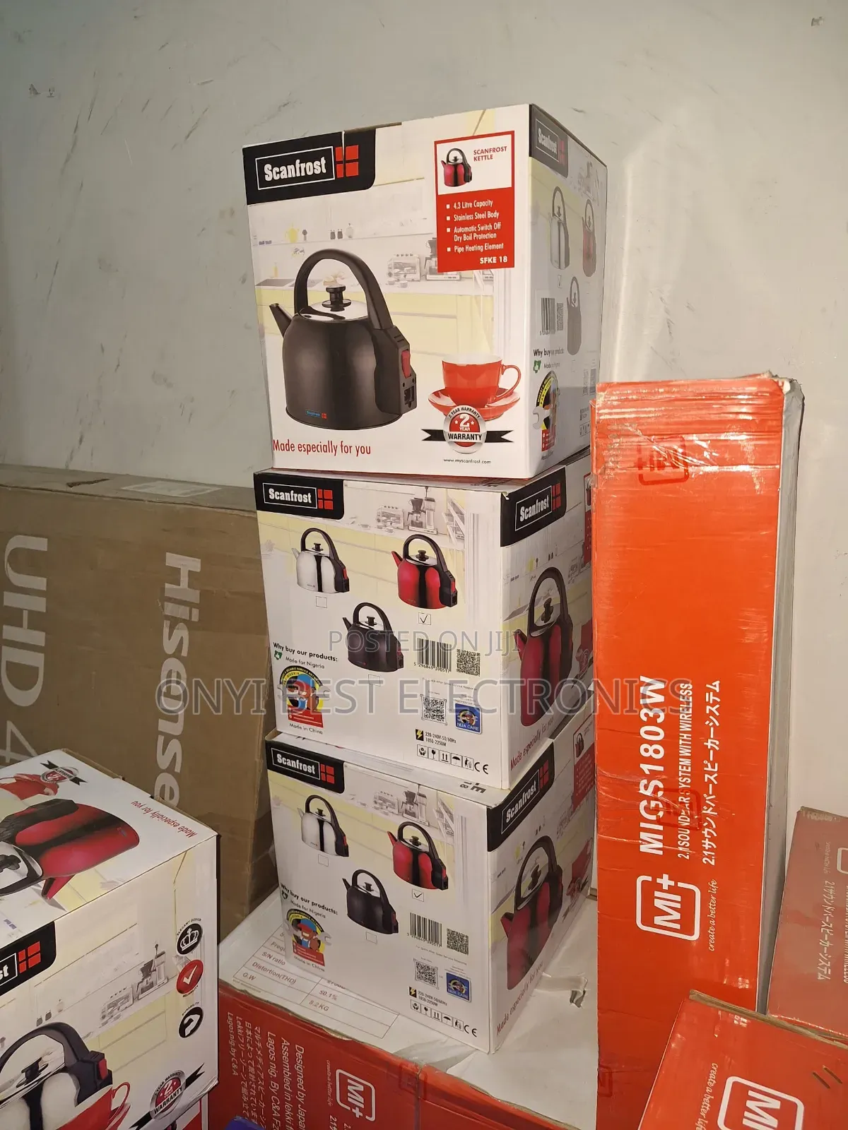 Scanfrost SFKE18 4.3 Litres Electric Kettle