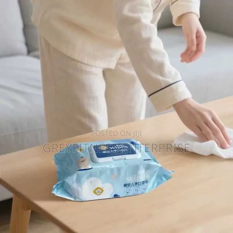 Thick and Fluffy Baby and Face Wipes 80pcs