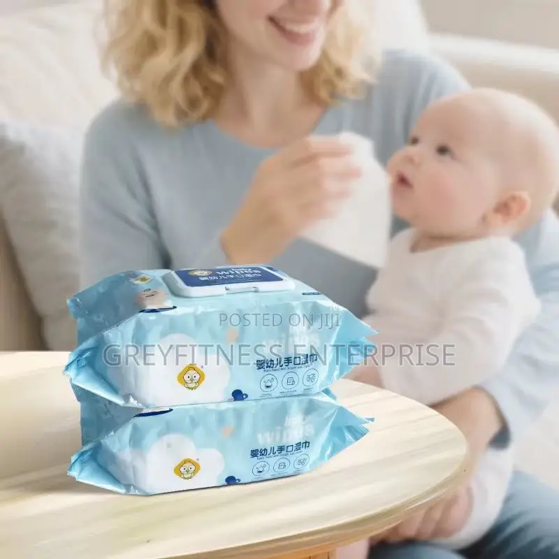 Thick and Fluffy Baby and Face Wipes 80pcs