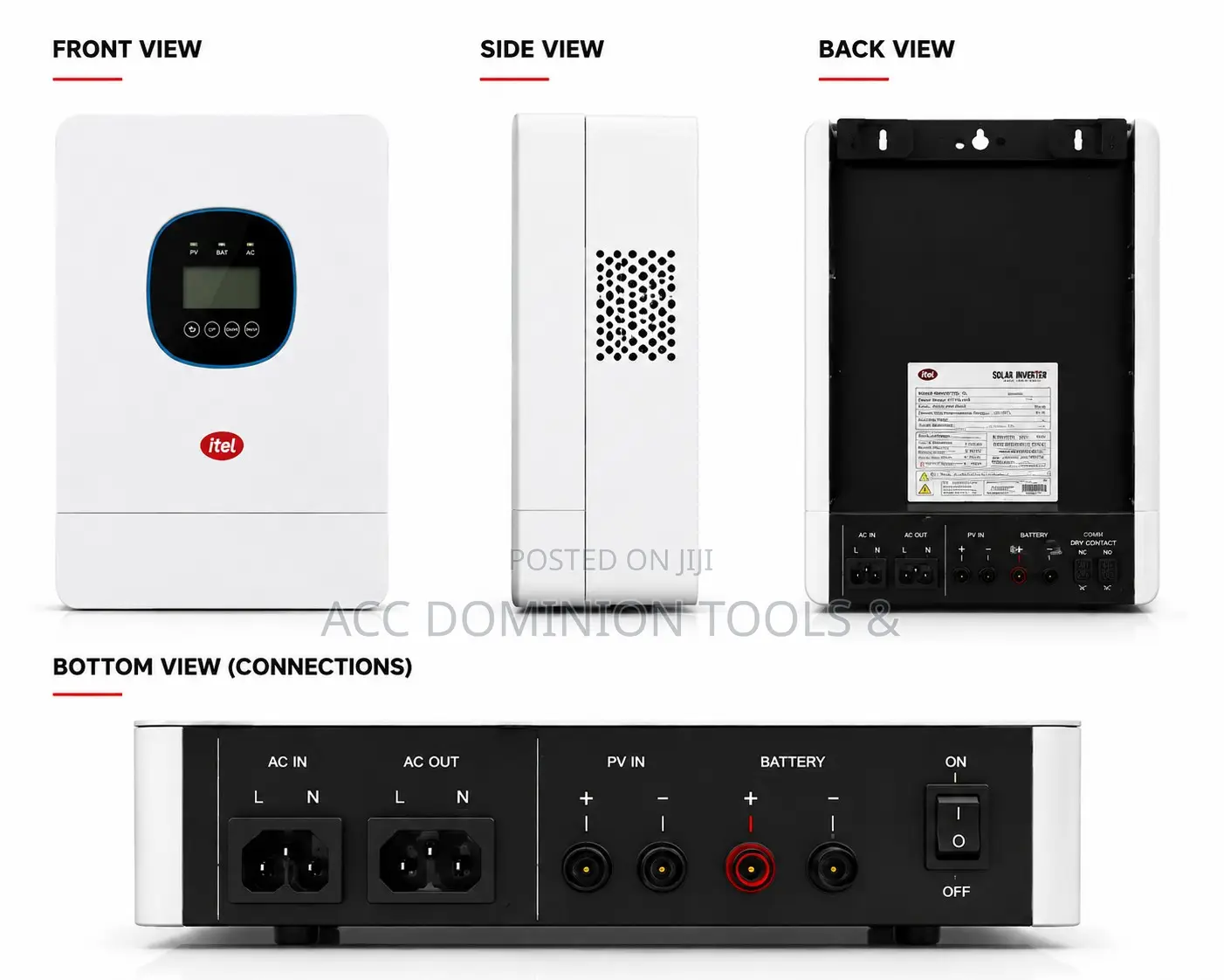 Itel 3kw Hybrid Inverter