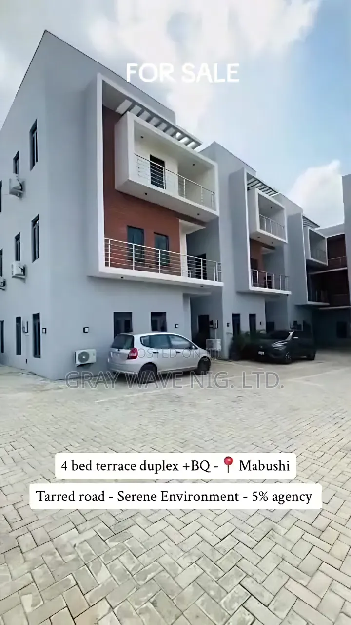 4bdrm Townhouse/Terrace in Mabushi for sale