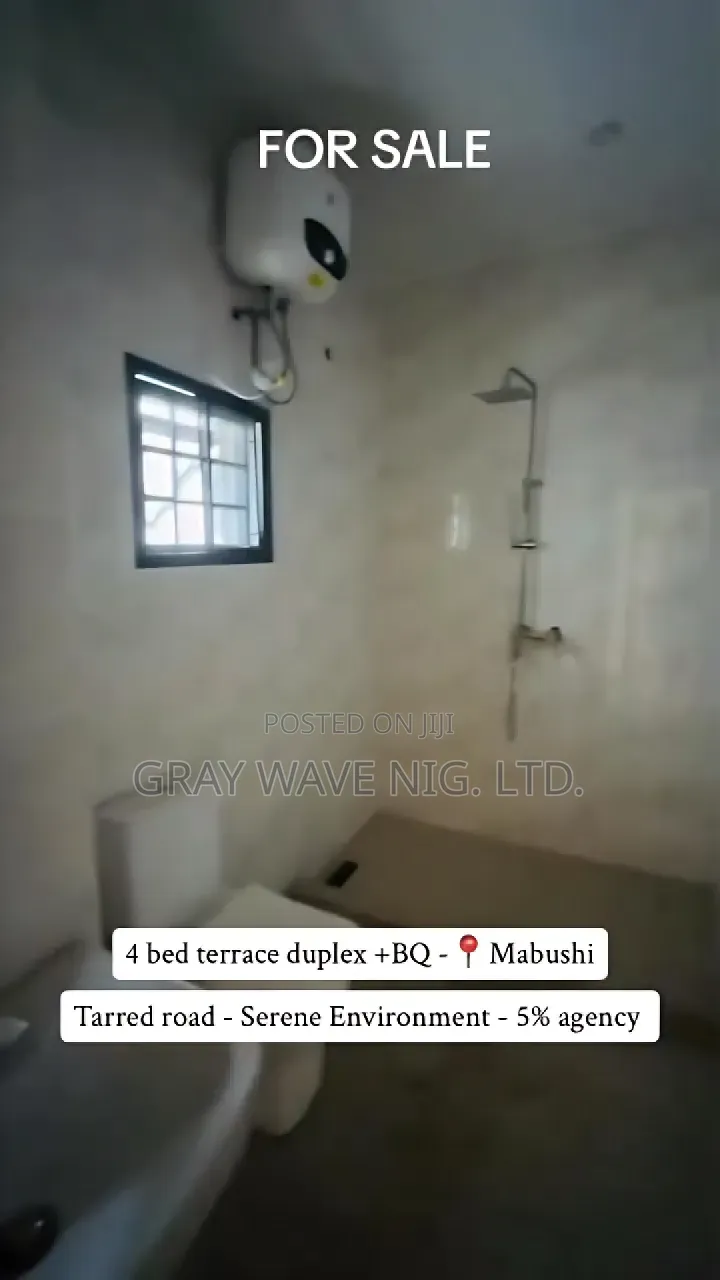 4bdrm Townhouse/Terrace in Mabushi for sale