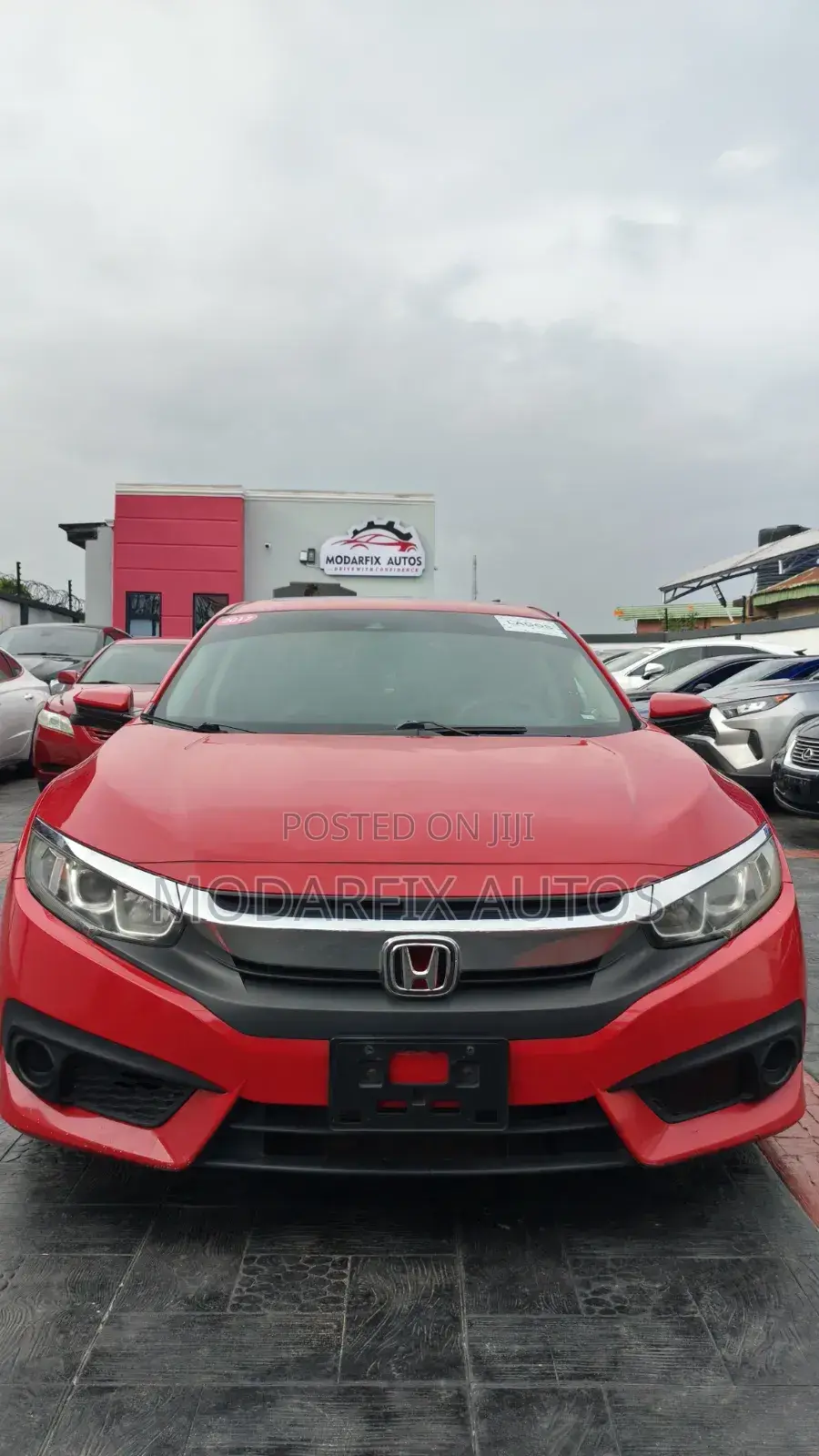 Honda Civic 2017 Red