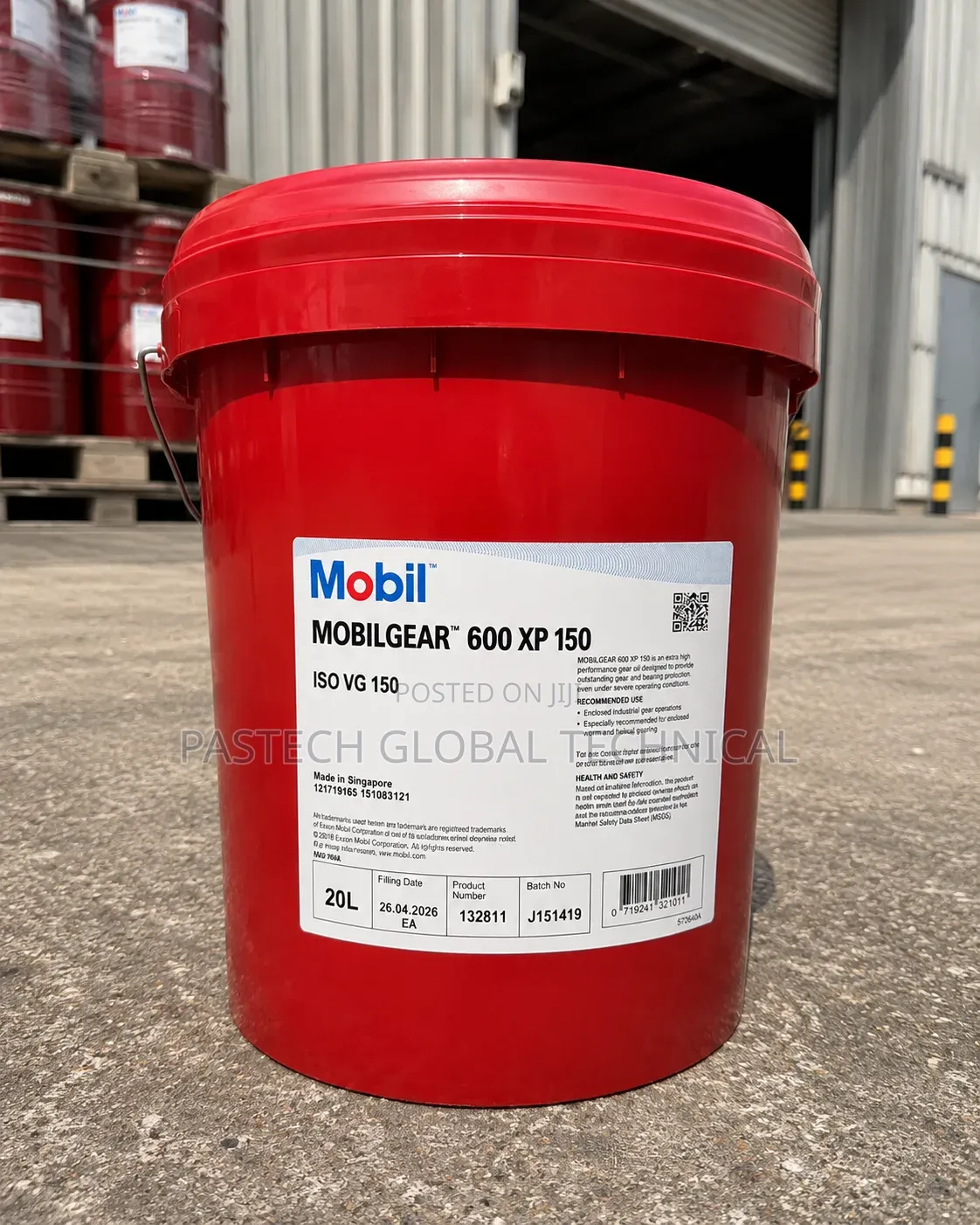 Mobilgear 600 XP 150 Industrial Gear Oil || 20Ltrs