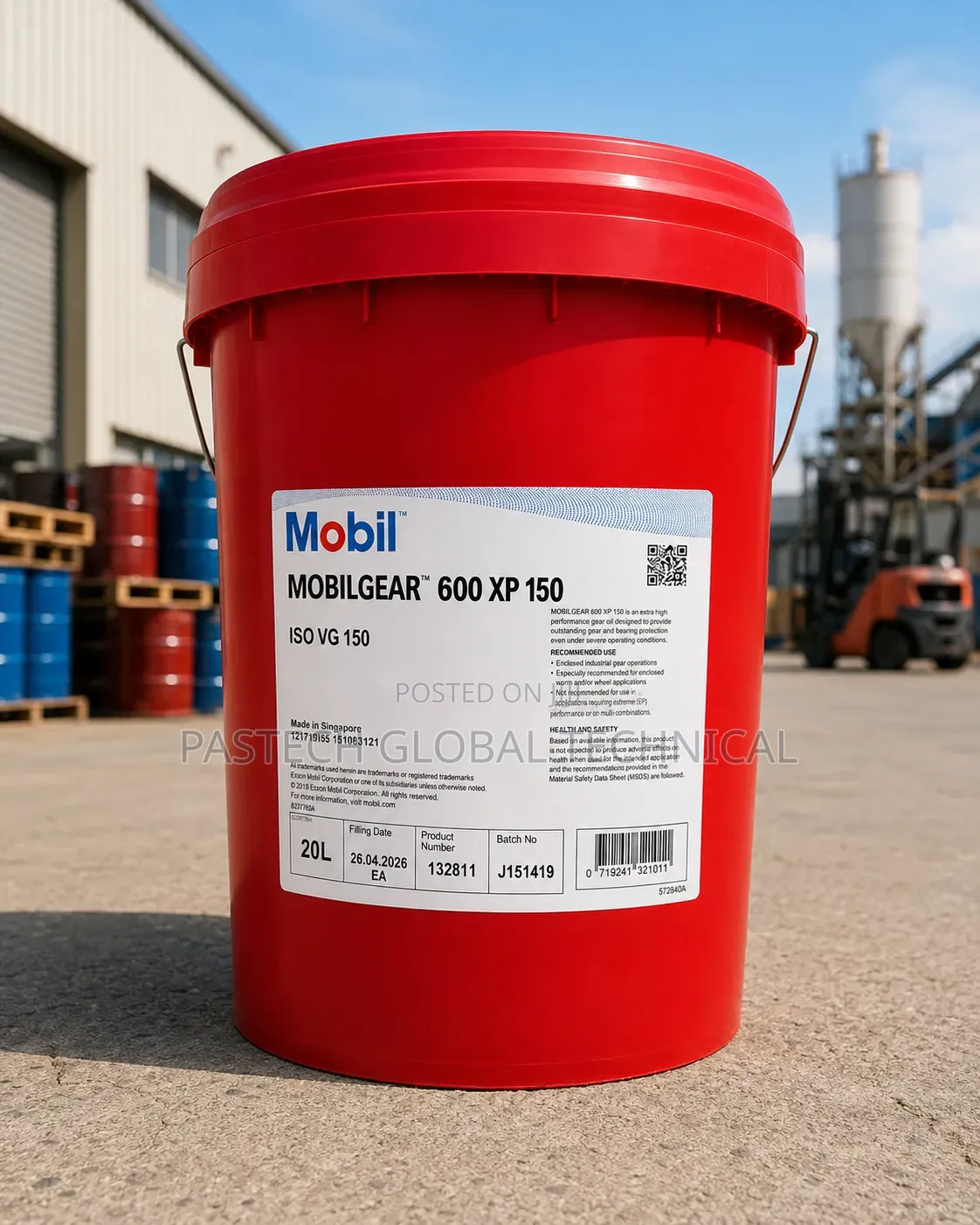 Mobilgear 600 XP 150 Industrial Gear Oil || 20Ltrs