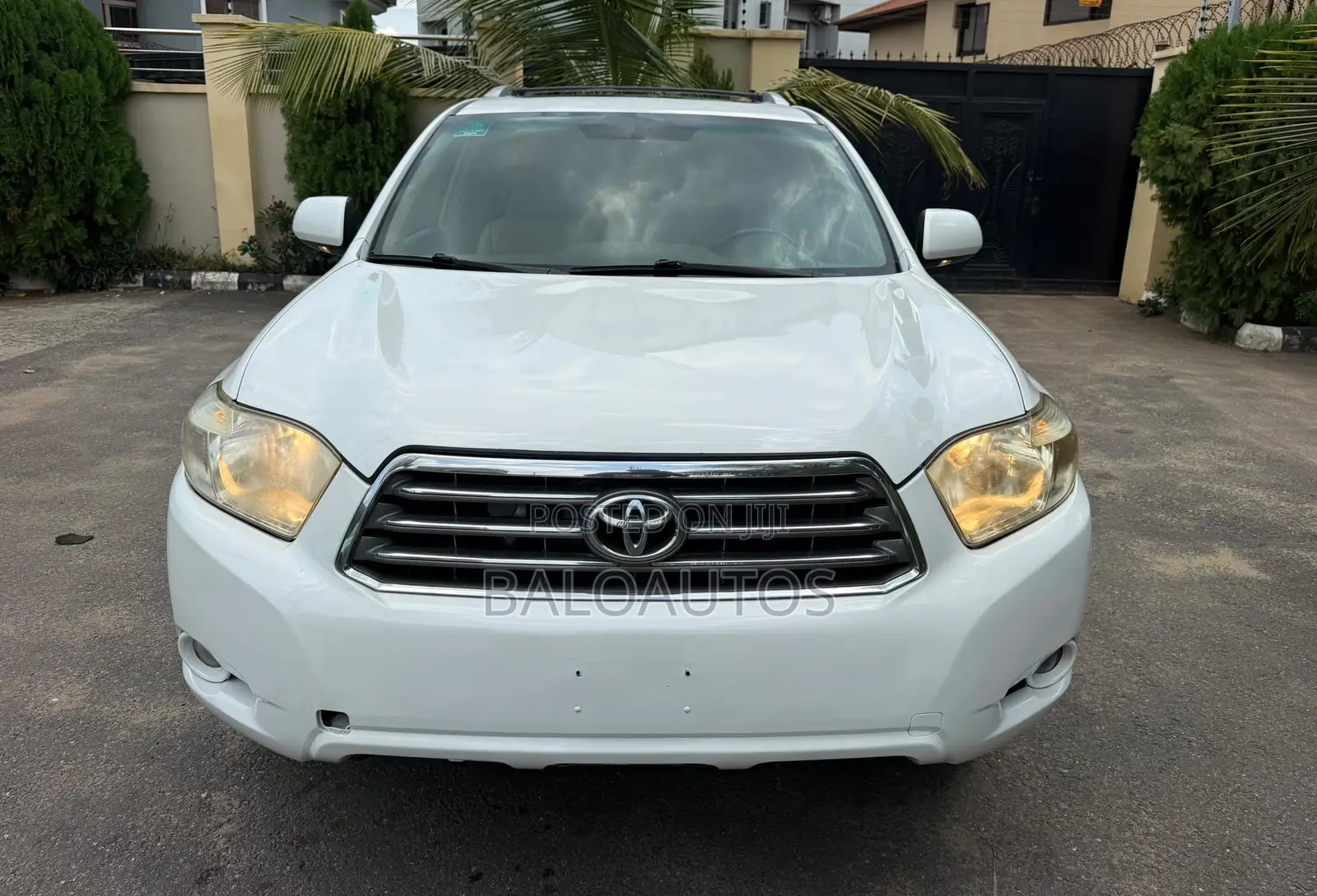 Toyota Highlander Limited 2008 White