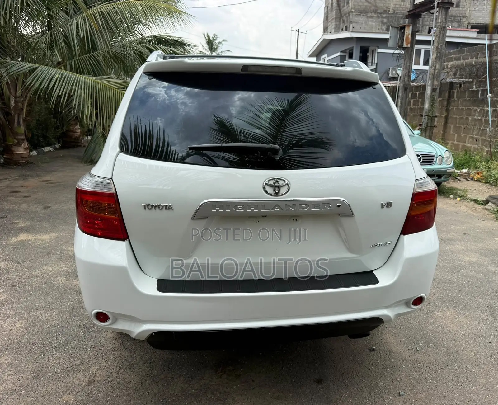 Toyota Highlander Limited 2008 White