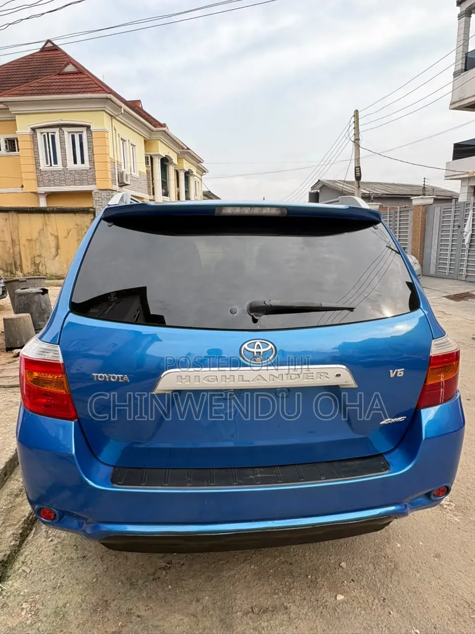 Toyota Highlander 2010 Blue