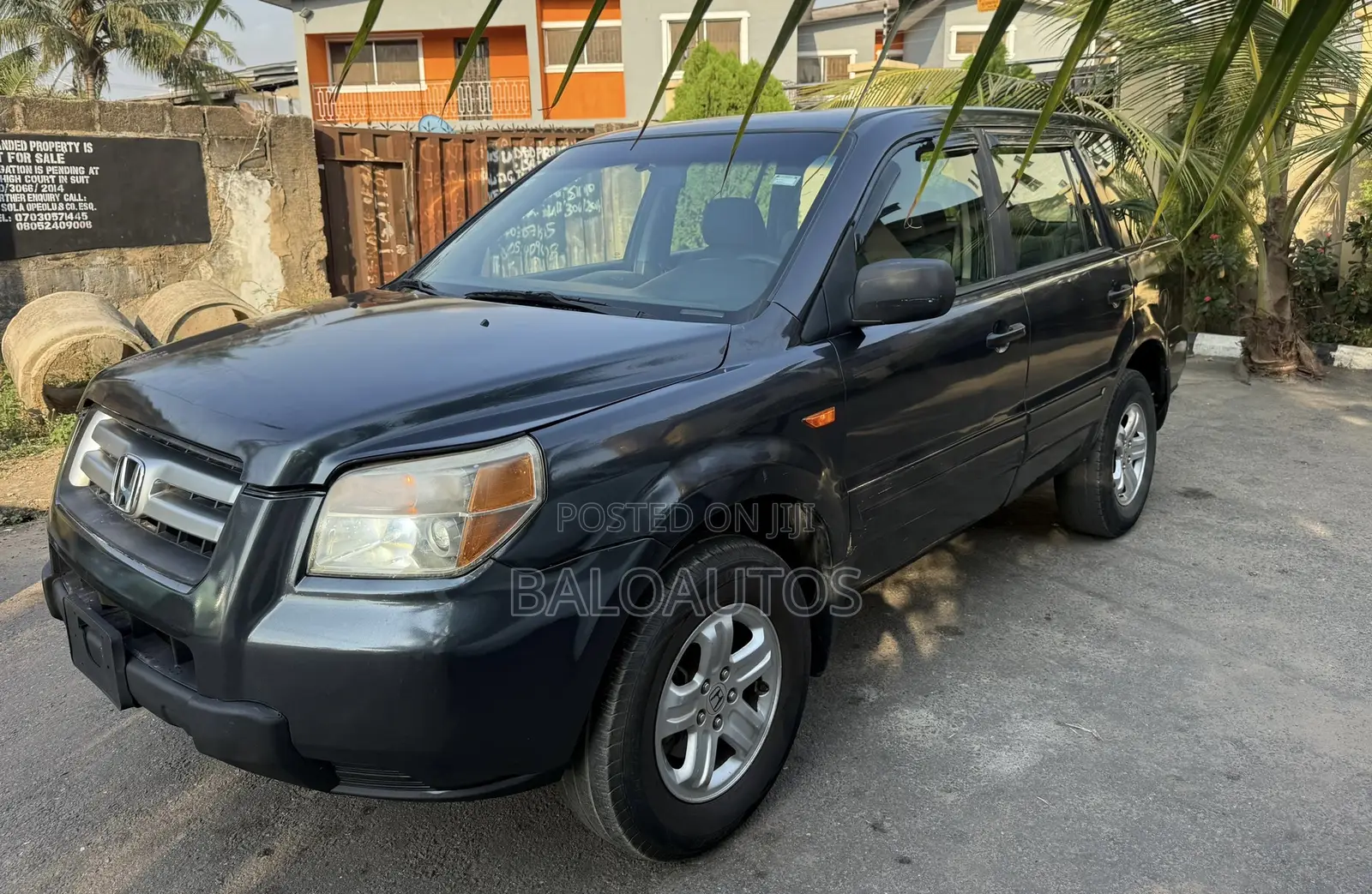 Honda Pilot EX 4x4 (3.5L 6cyl 5A) 2006 Gray