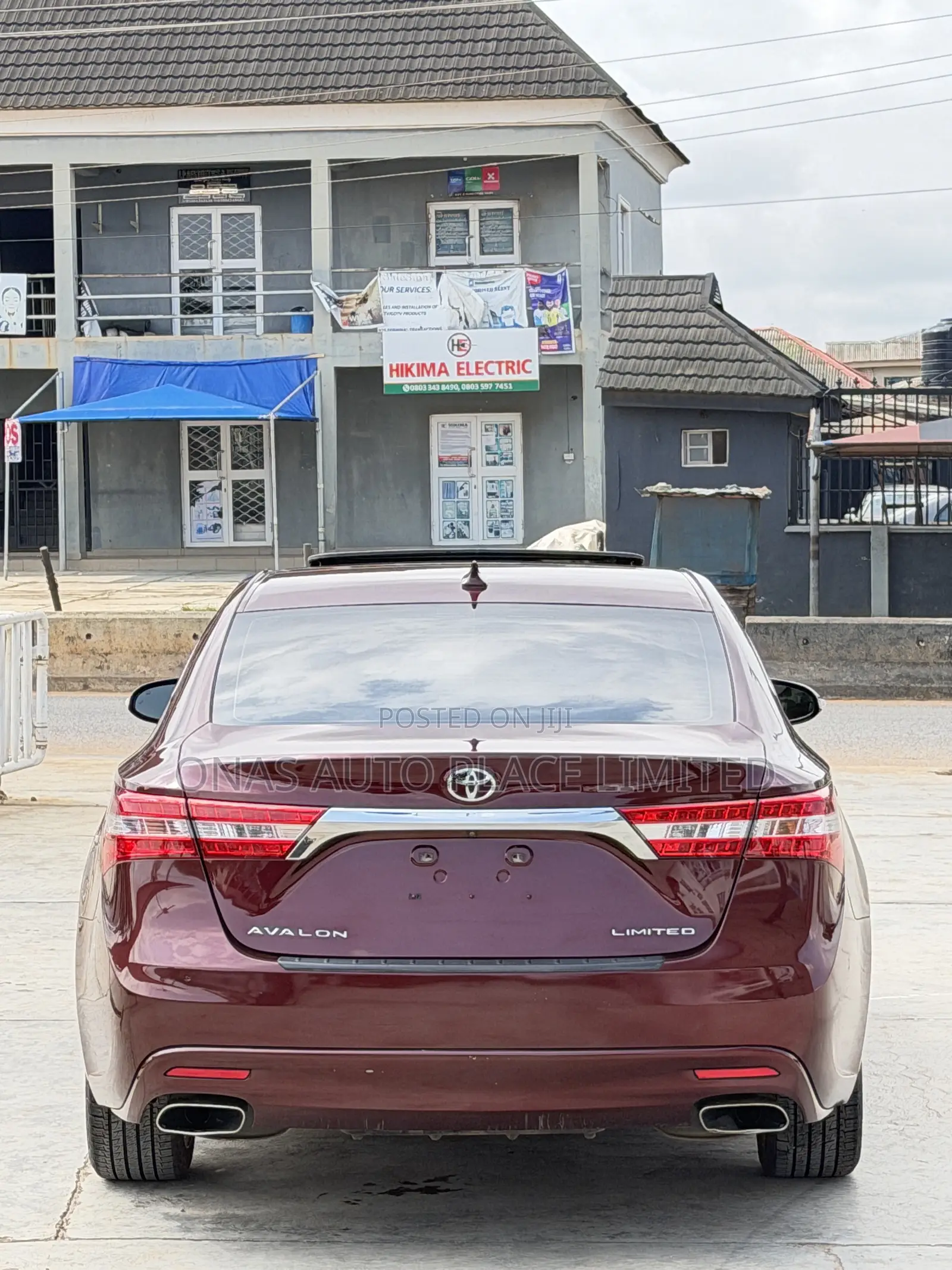 Toyota Avalon Limited Sedan FWD (3.5L 6cyl 6A) 2013 Burgundy