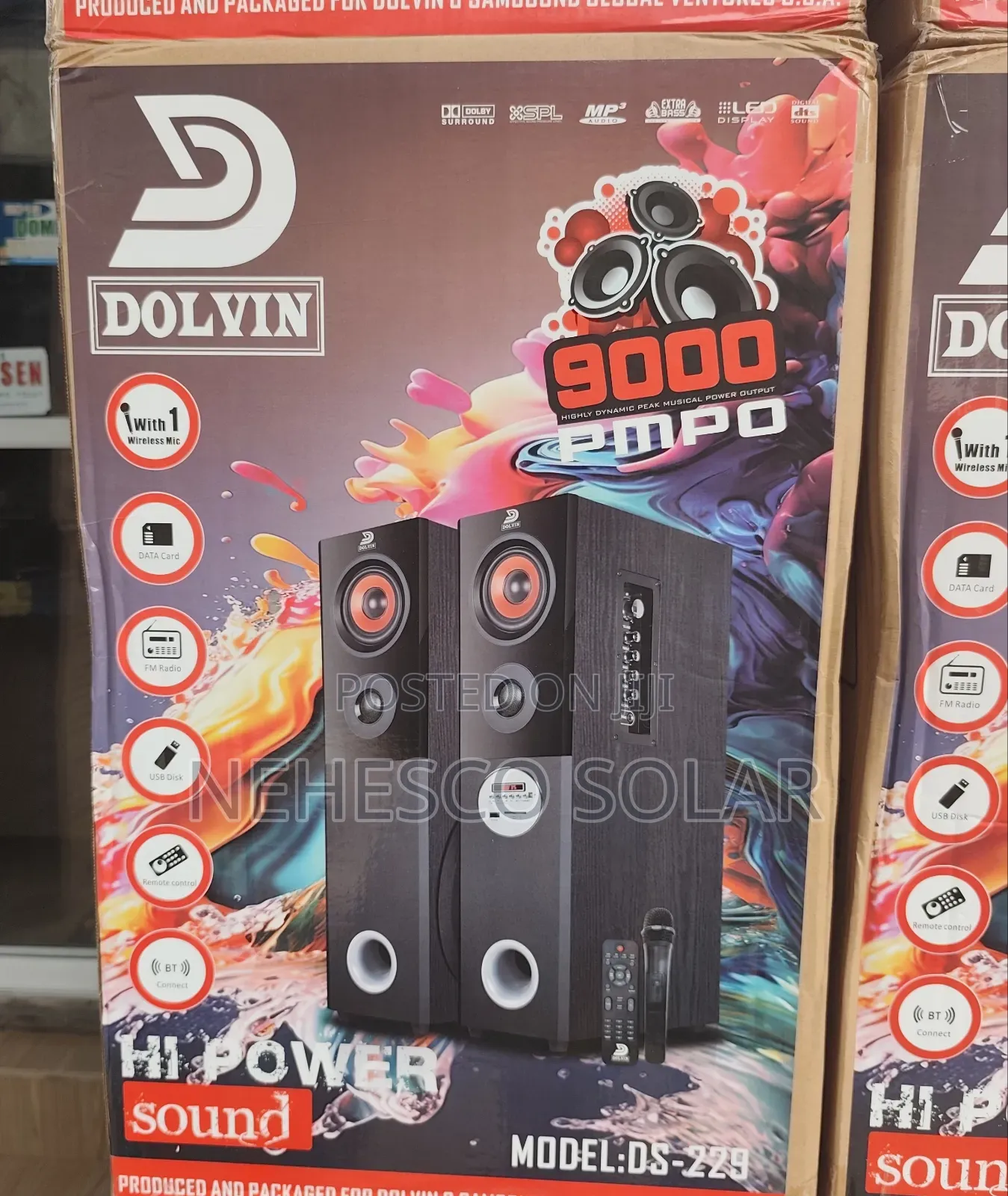 Bluetooth Home Theatre With USB, FM Remote