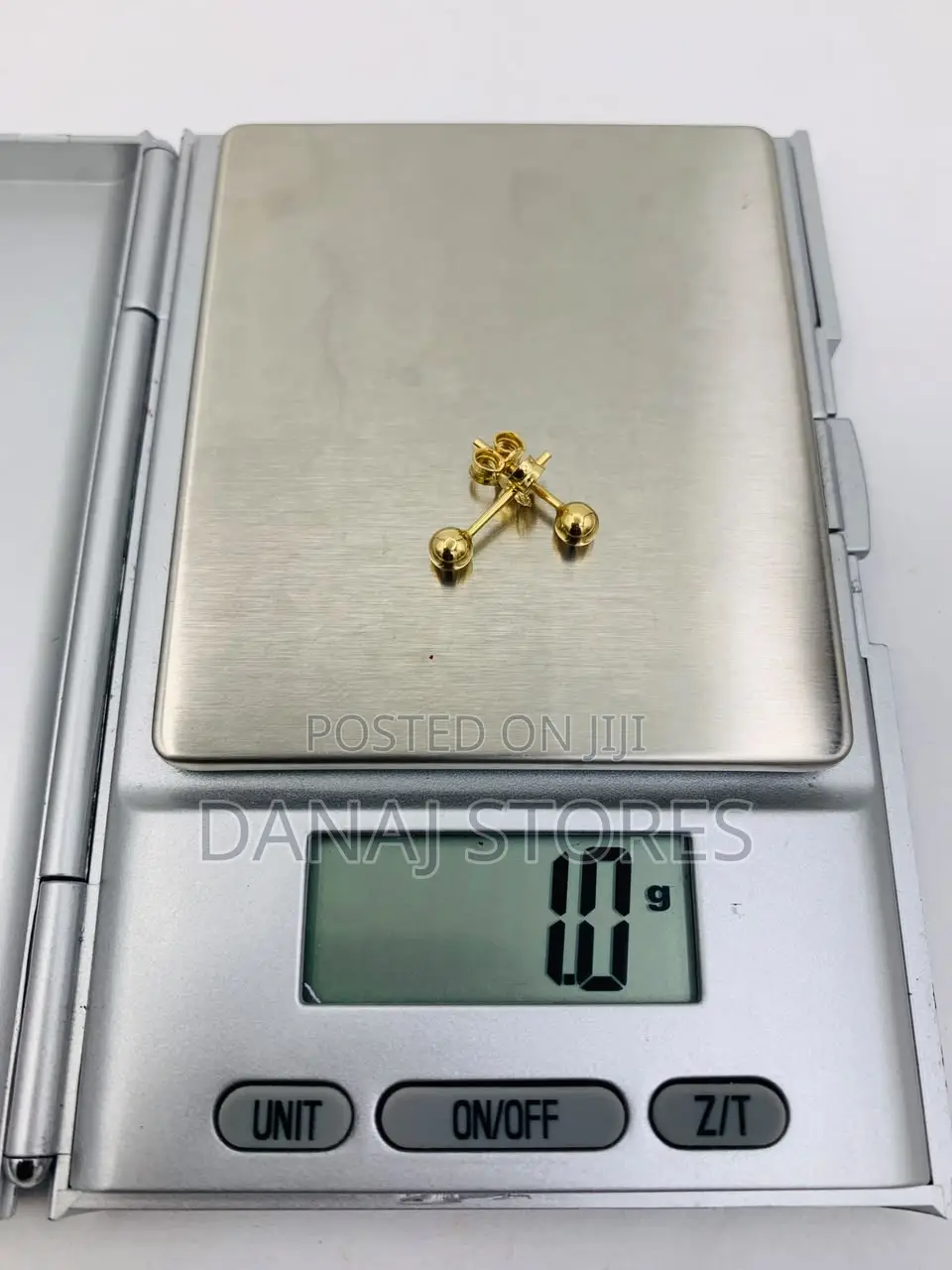 Real 18 Karat Gold Earrings (1 Gram)
