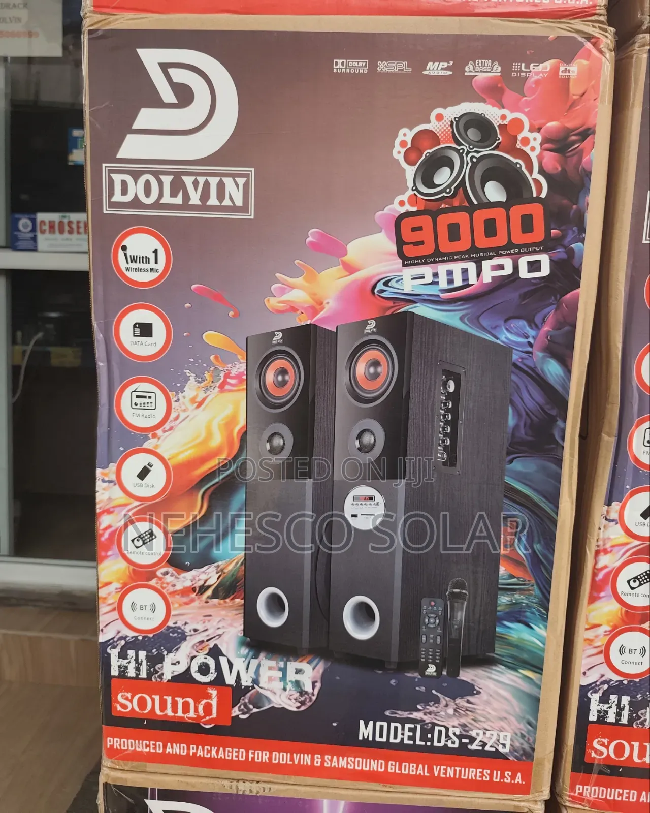 Dolvyn DS-229 Party Speaker for Home Events