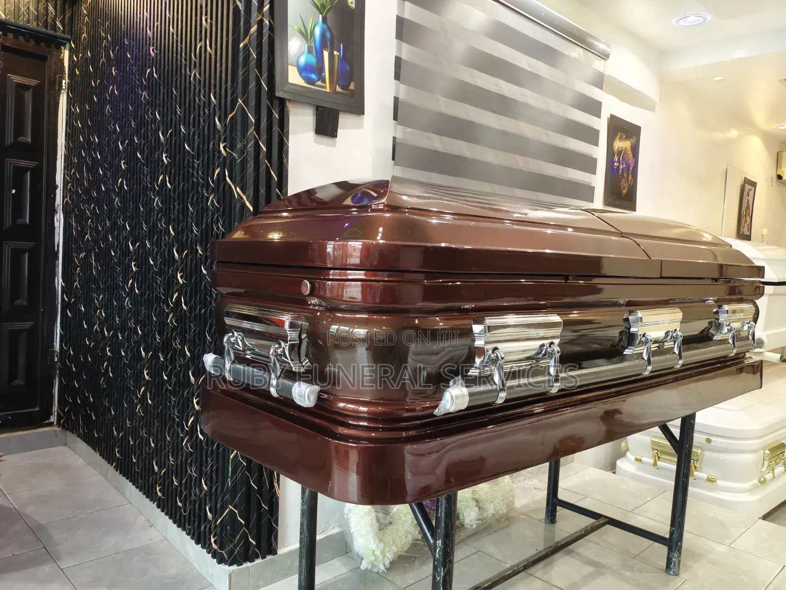 Wooden Metal Casket