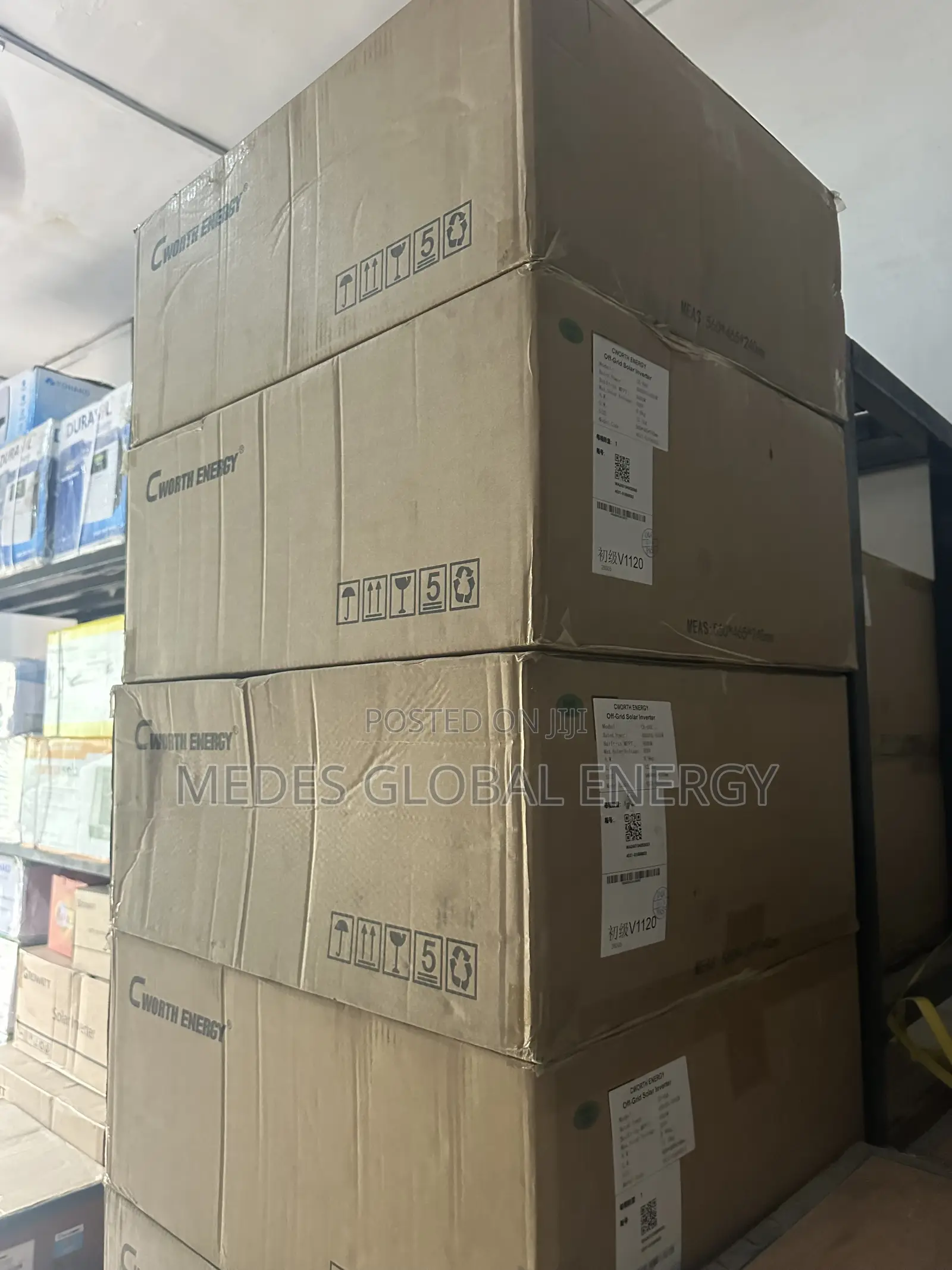 4kva/4000w 24v Cworth Hybrid Solar Inverter
