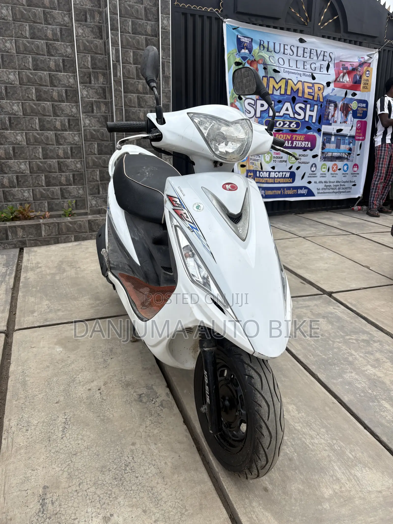 Kymco Xciting 2012 White