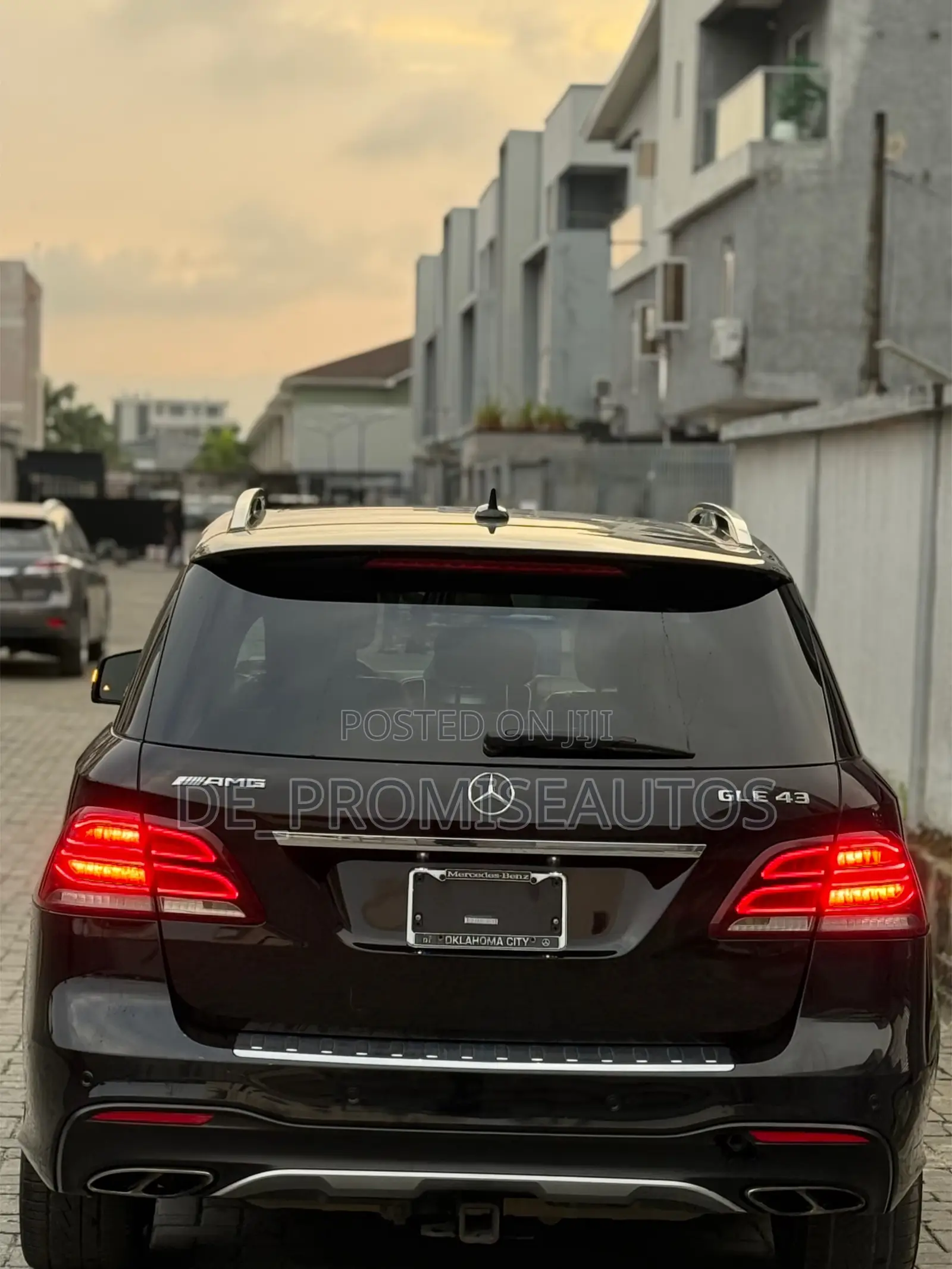 Mercedes-Benz GLE-Class AMG GLE 43 4MATIC 2018 Black
