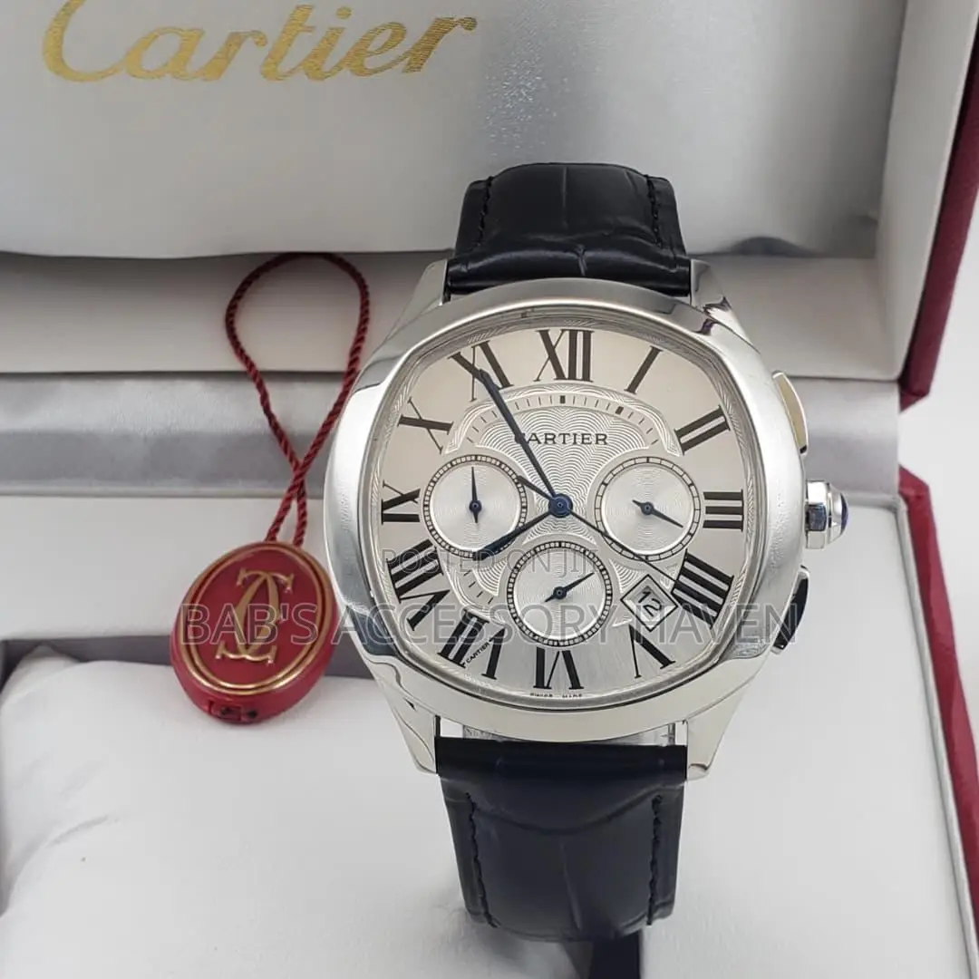 High Quality CARTIER Drive De Cartier Chronograph Watch