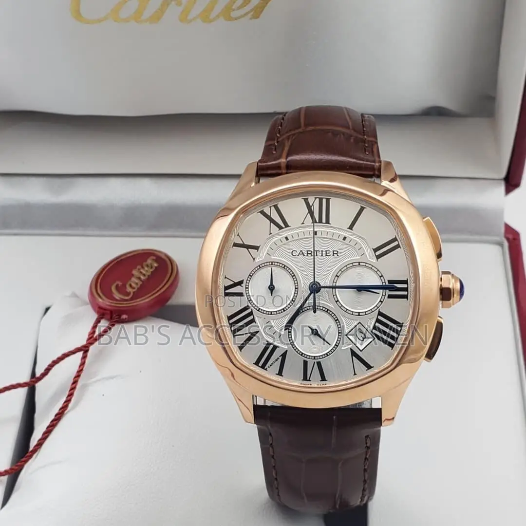 High Quality CARTIER Drive De Cartier Chronograph Watch