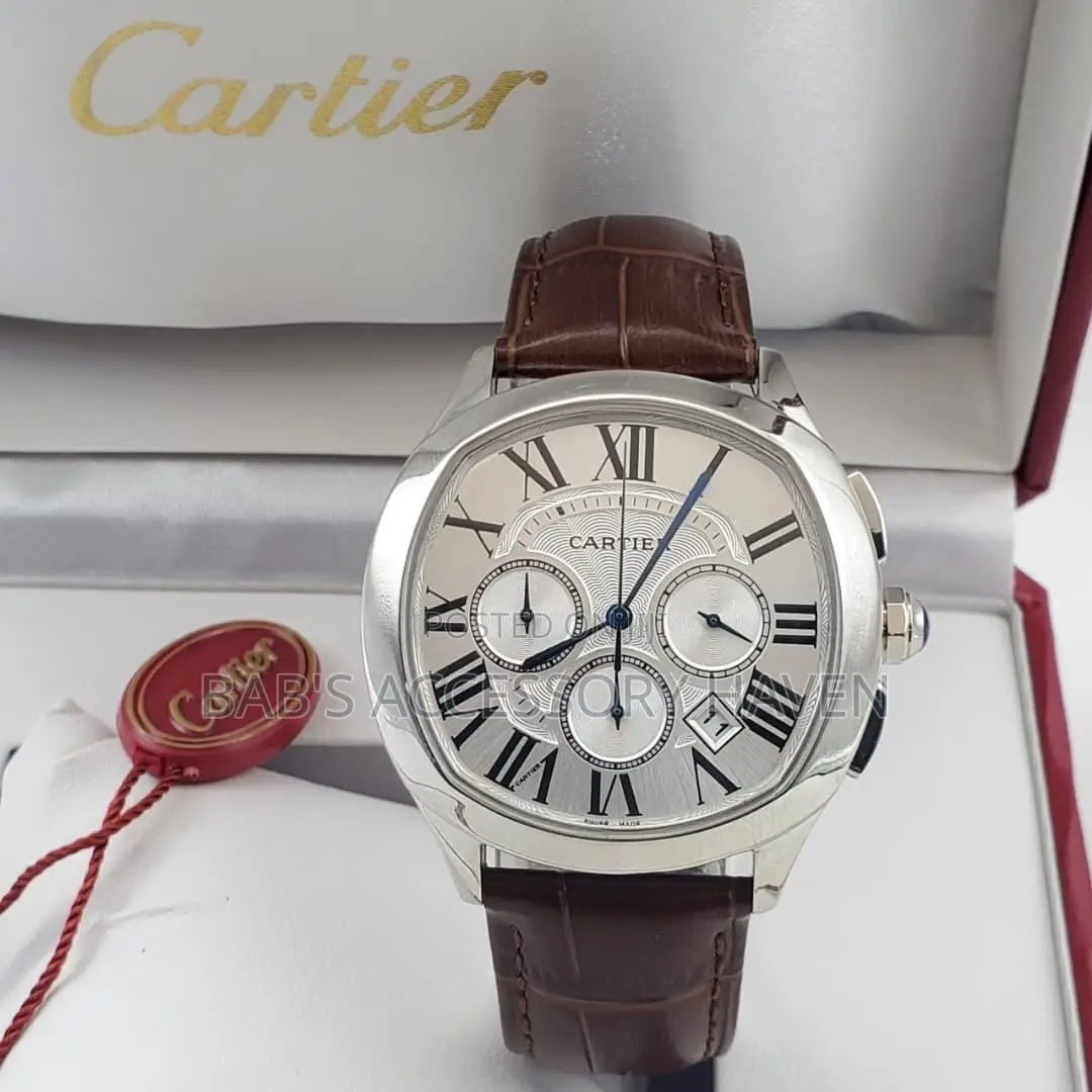 High Quality CARTIER Drive De Cartier Chronograph Watch