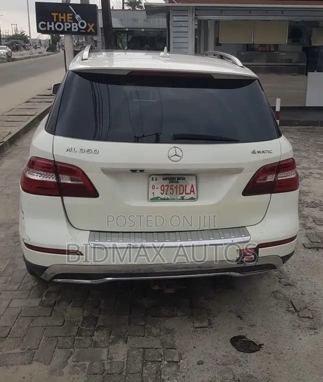 Mercedes-Benz M Class ML 350 4Matic 2013 White