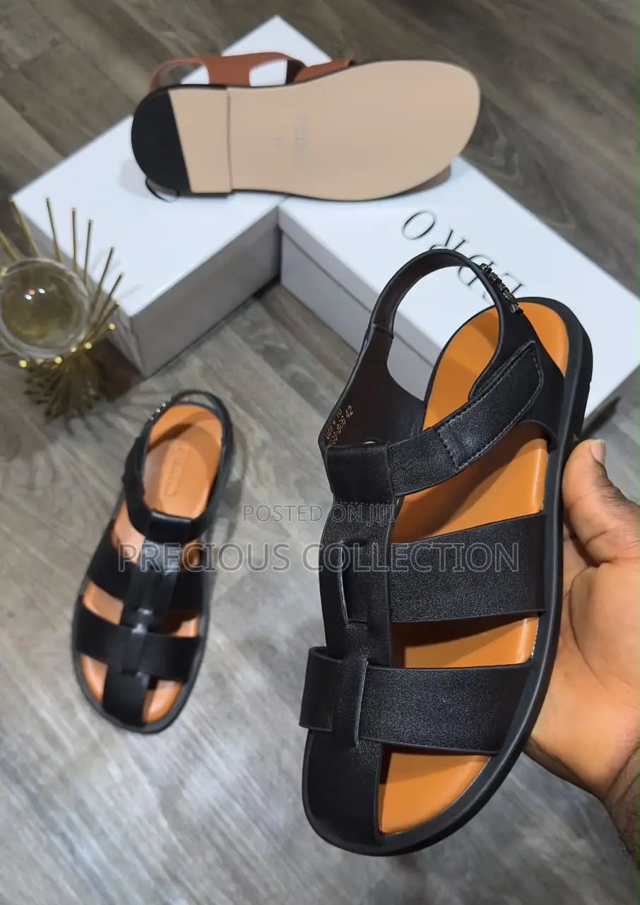 Men’s Luxury Pedro Basket Sandal