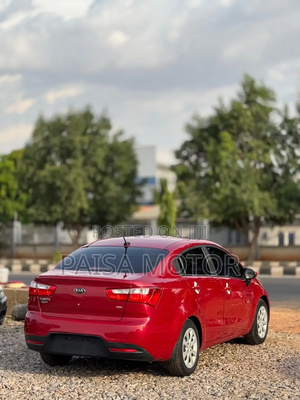 Kia Rio EX 4dr Sedan (1.6L 4cyl 6A) 2013 Red