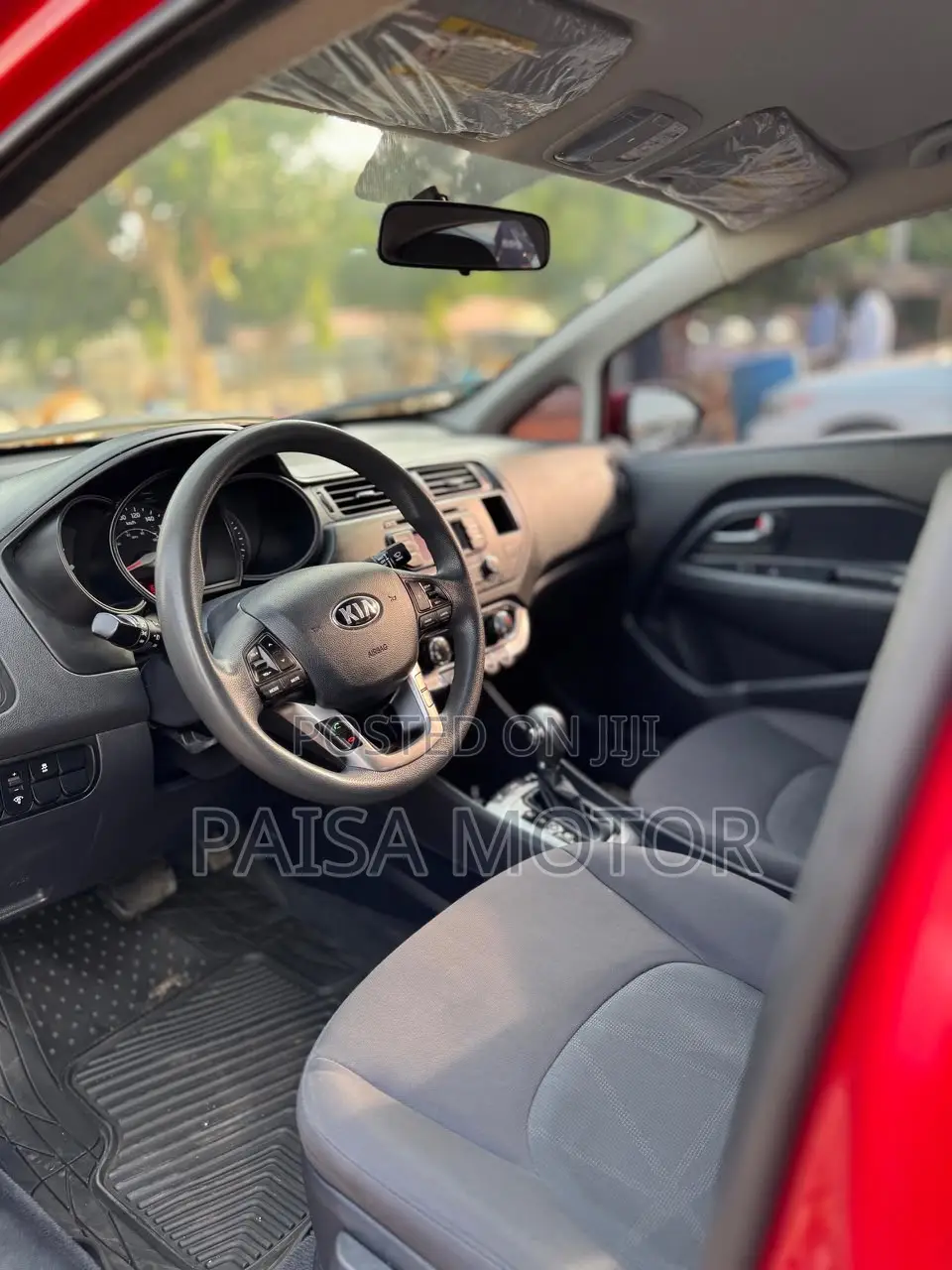 Kia Rio EX 4dr Sedan (1.6L 4cyl 6A) 2013 Red