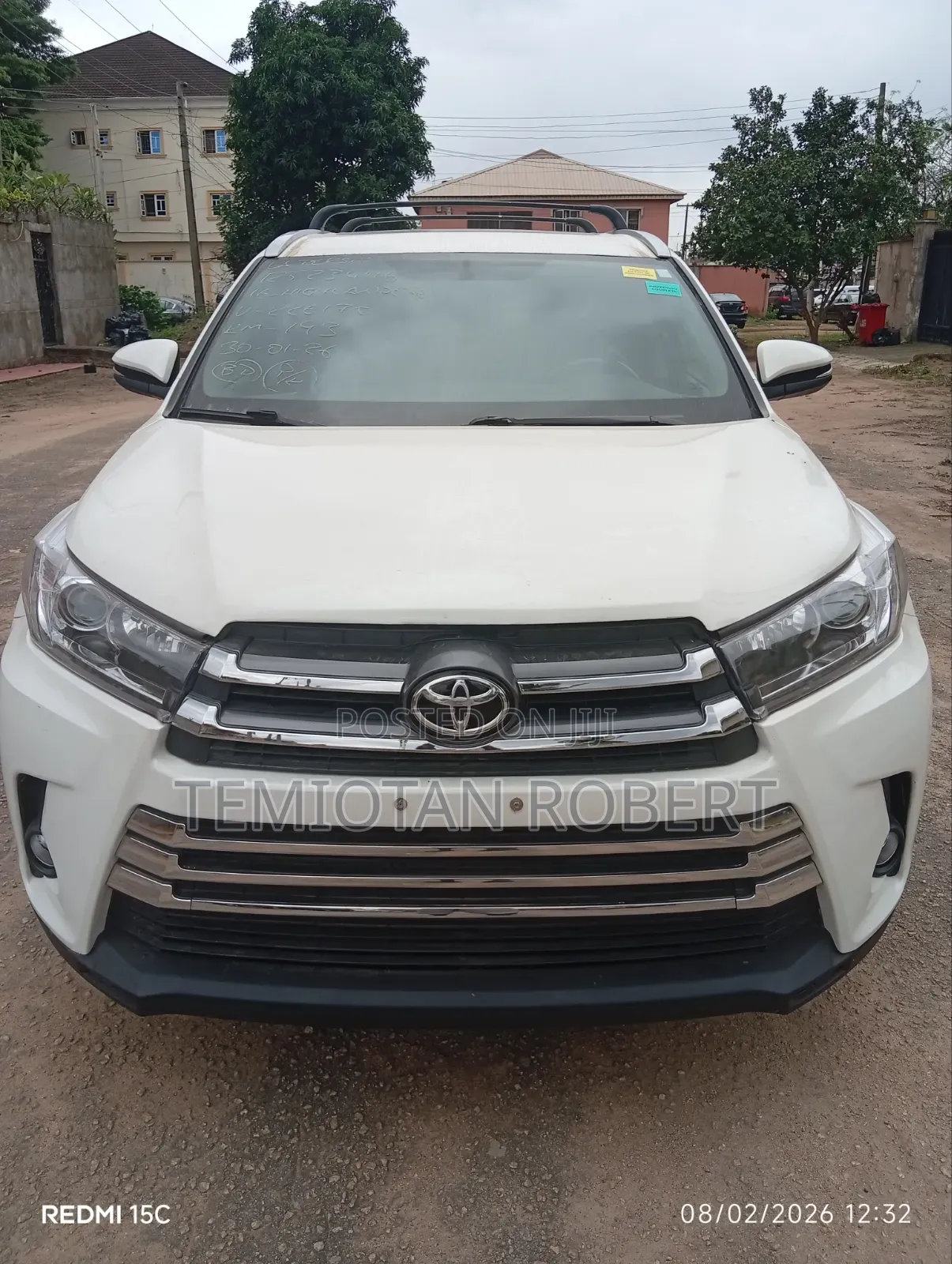 Toyota Highlander 2016 White