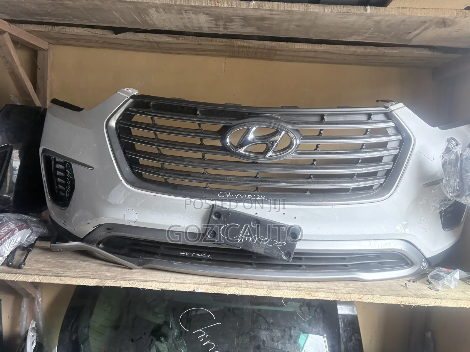 Replacement Front Bumper Hyundai Santafe Complete 2018 2019