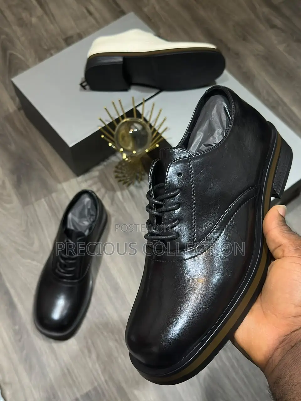 Men’s Lace Up Single Sole FDCP Shoe