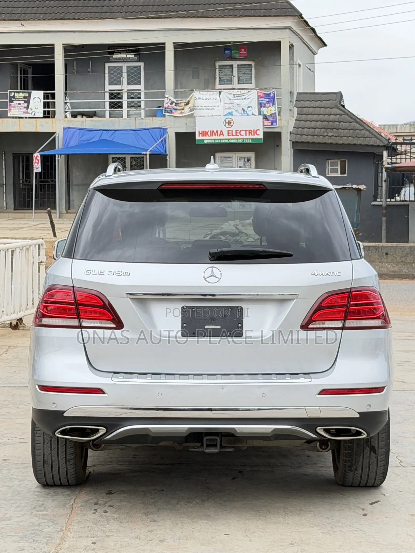 Mercedes-Benz GLE-Class GLE 350 2016 Silver