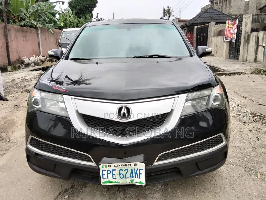Acura MDX Advance Package SUV AWD (3.7L 6cyl 6A) 2010 Black
