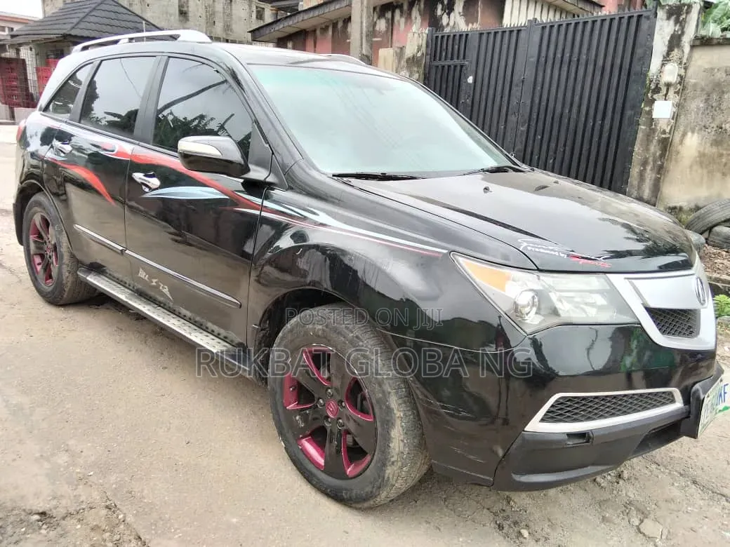 Acura MDX Advance Package SUV AWD (3.7L 6cyl 6A) 2010 Black