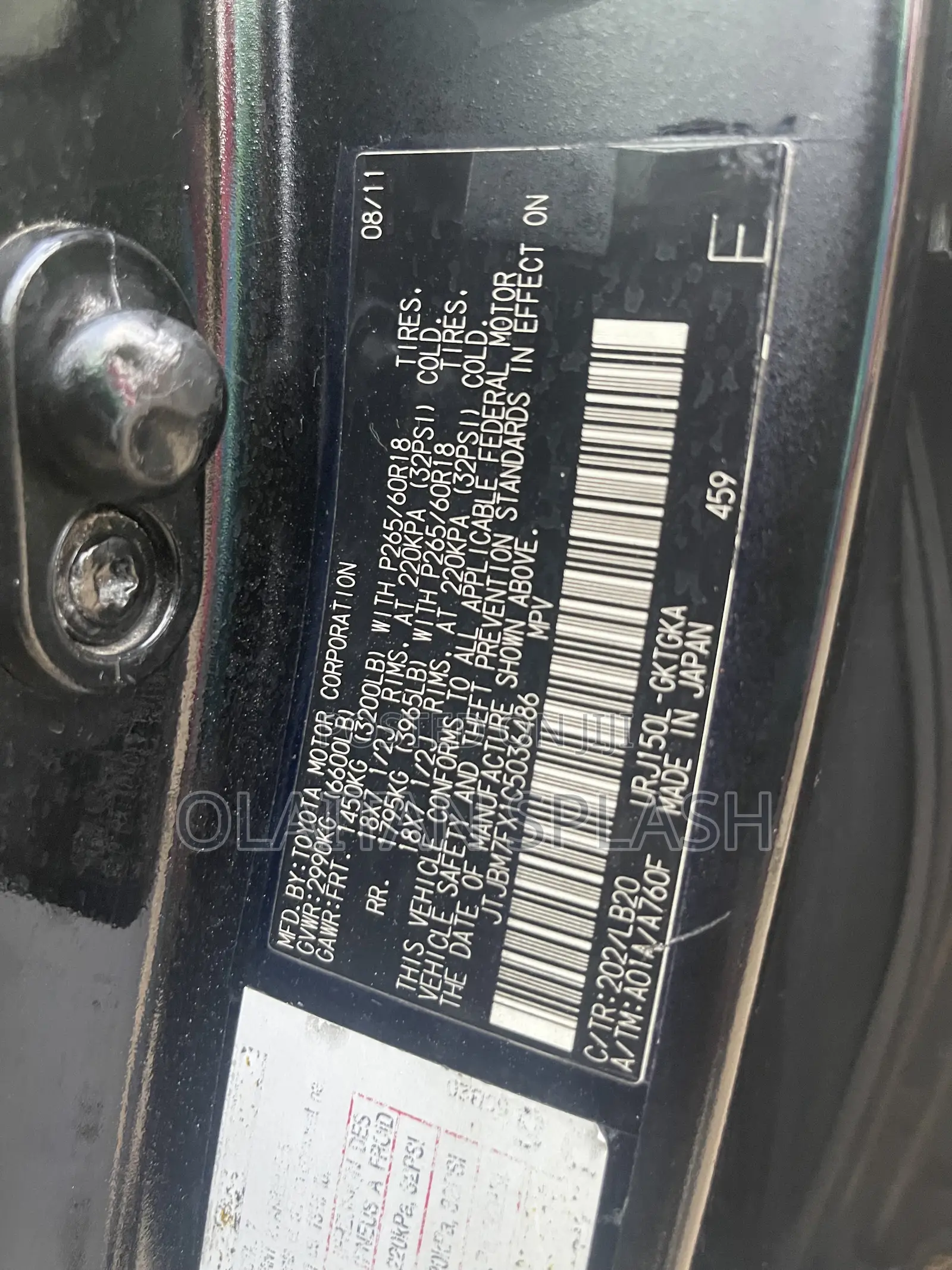Lexus GX 460 2012 Black