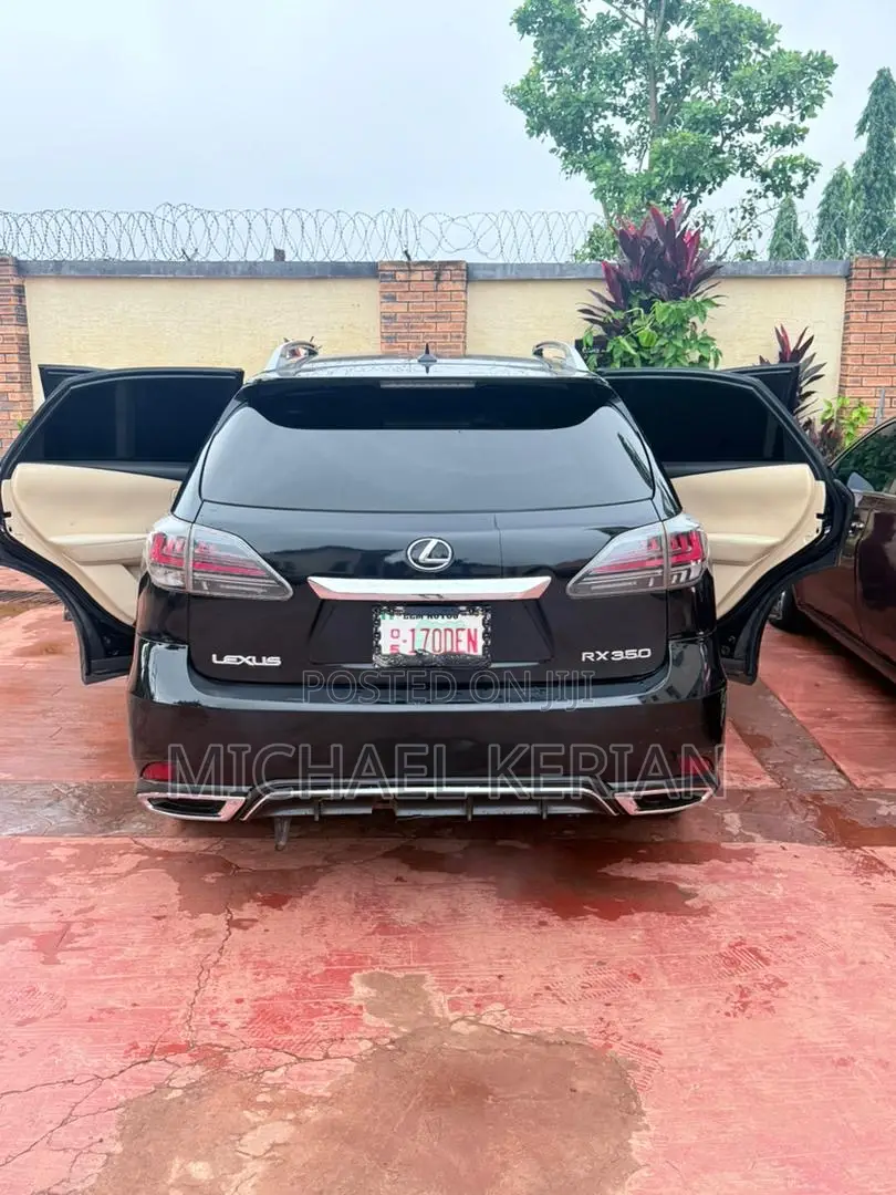 Lexus RX 350 AWD 2012 Black