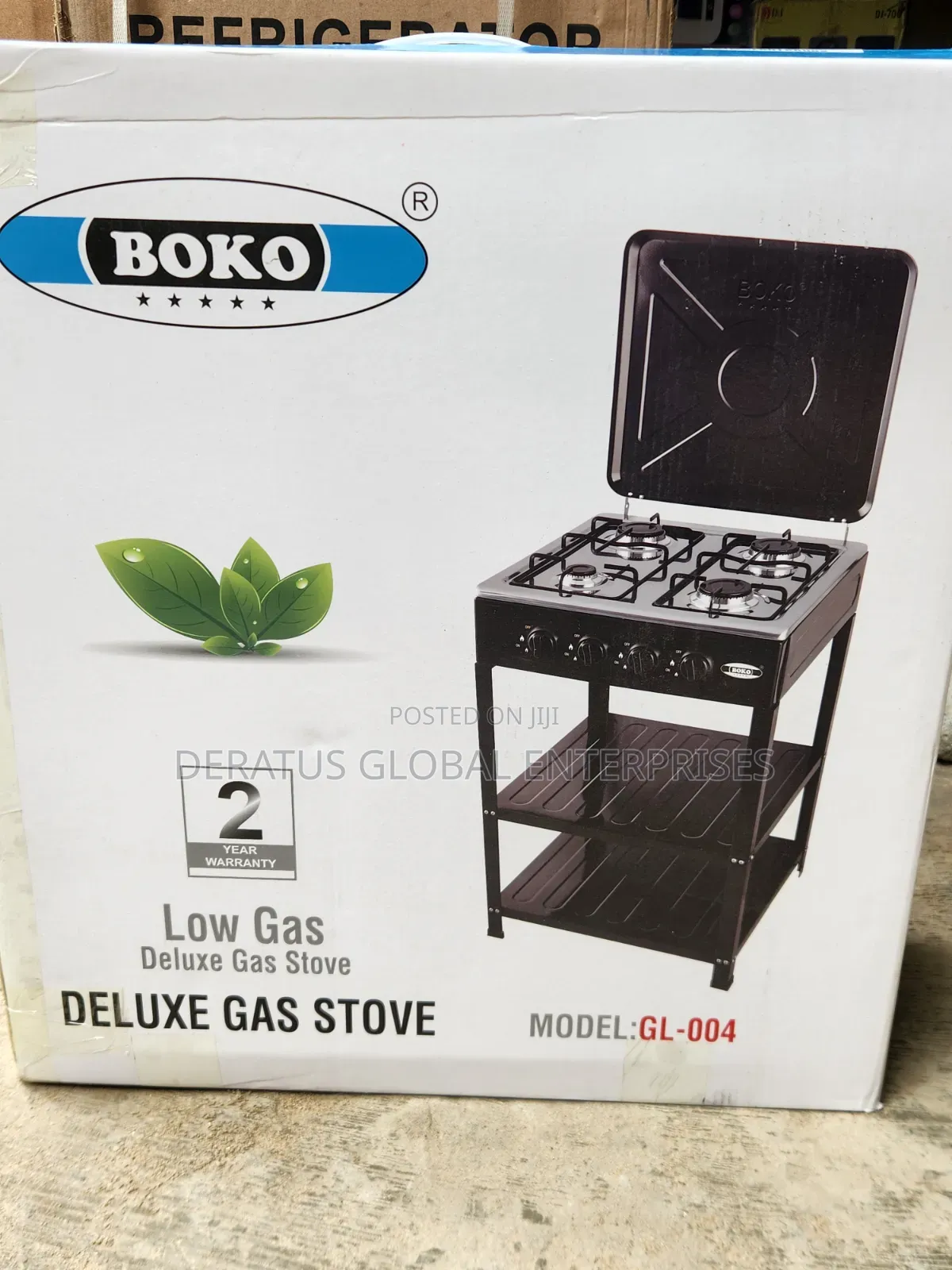 BOKO GL-004 Home Restaurant Gas Cooker _ New